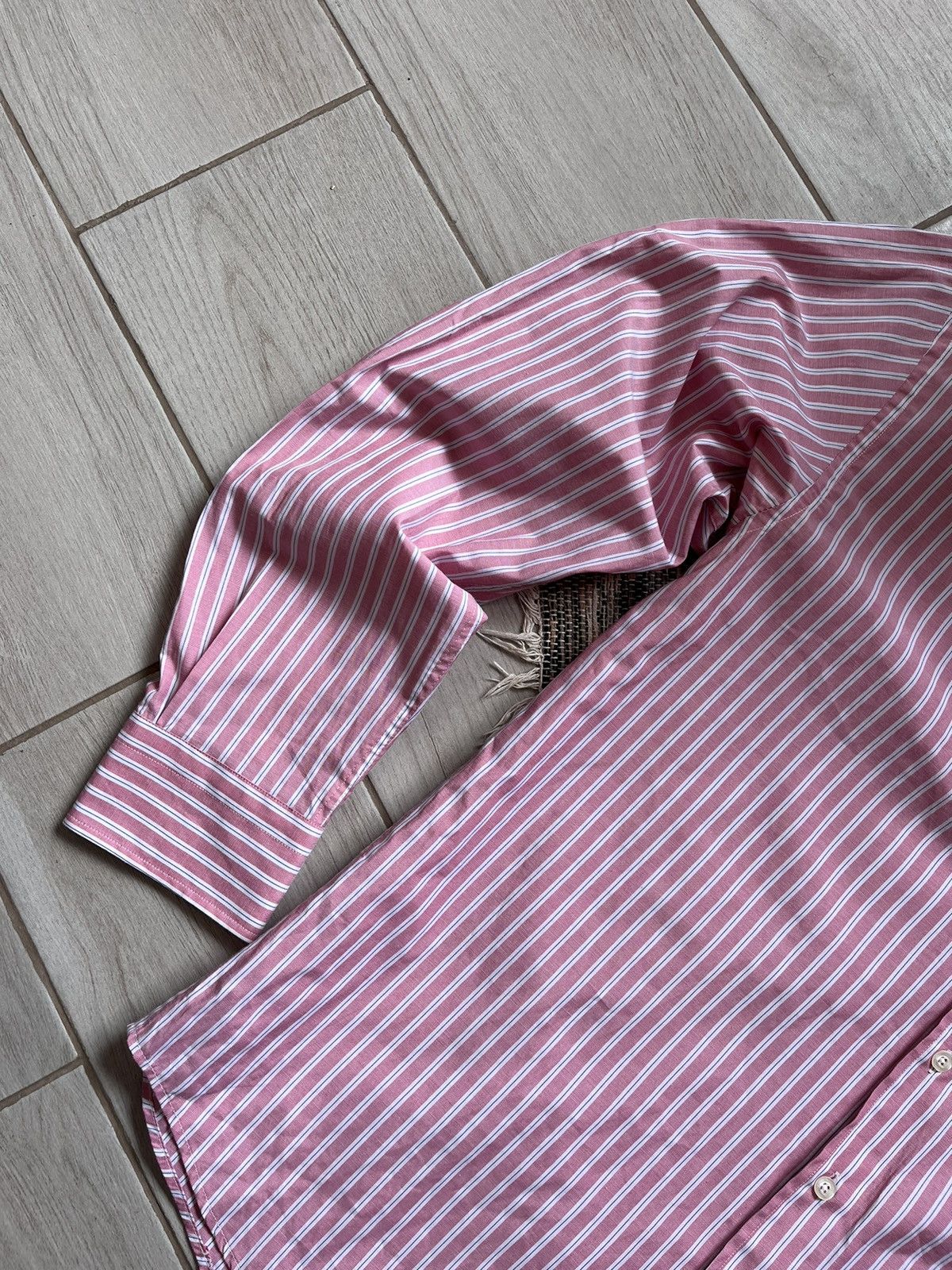Napapijri Napapijri shirt striped oversized overshirt vintage Size US XXL / EU 58 / 5 - 5 Thumbnail