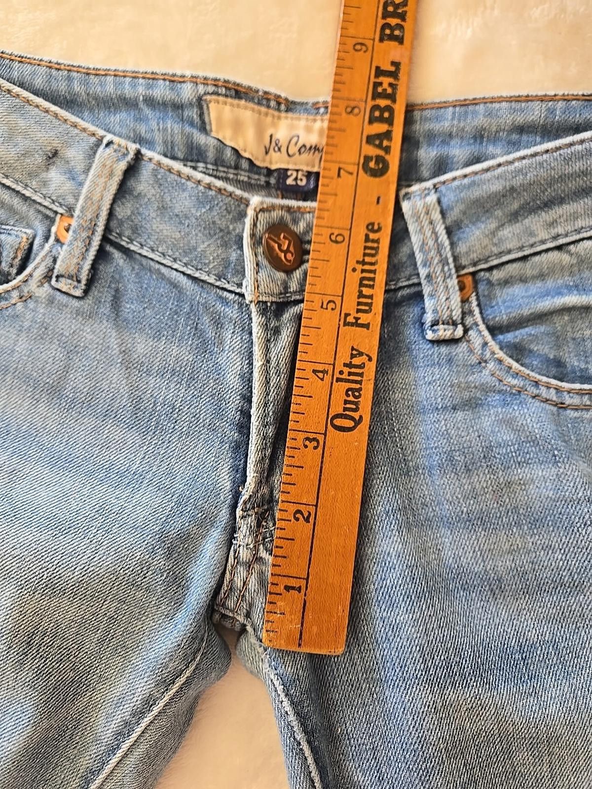 Other J & Company Born in California Bootcut Jeans 28×34 Y2K Ocean Size 25" / US 0 / IT 36 - 6 Thumbnail