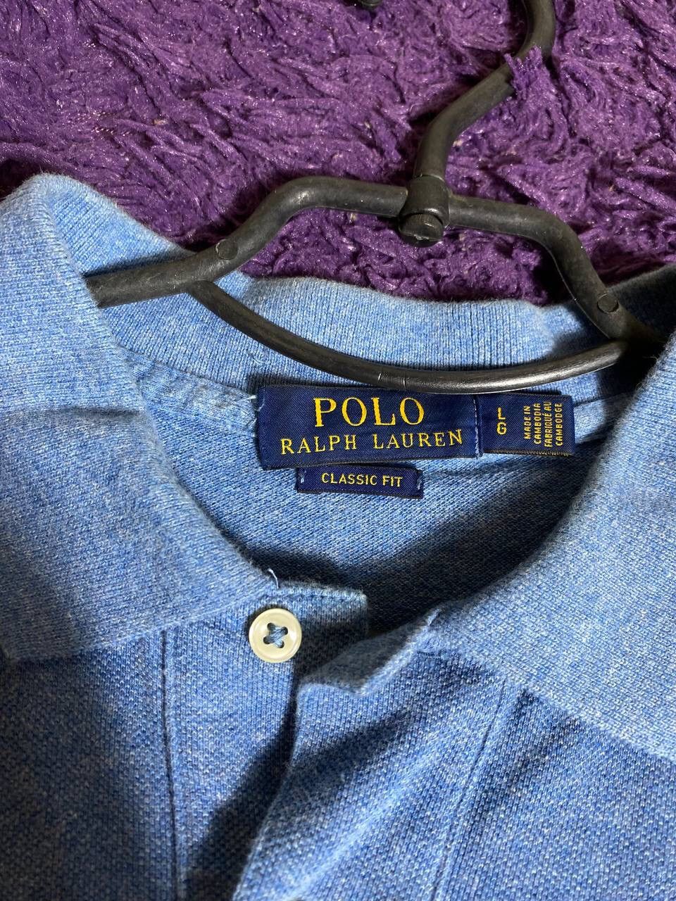 Polo Ralph Lauren × Vintage Vintage Basic Graphic Logo Distressed 90’s tee Size US L / EU 52-54 / 3 - 4 Thumbnail