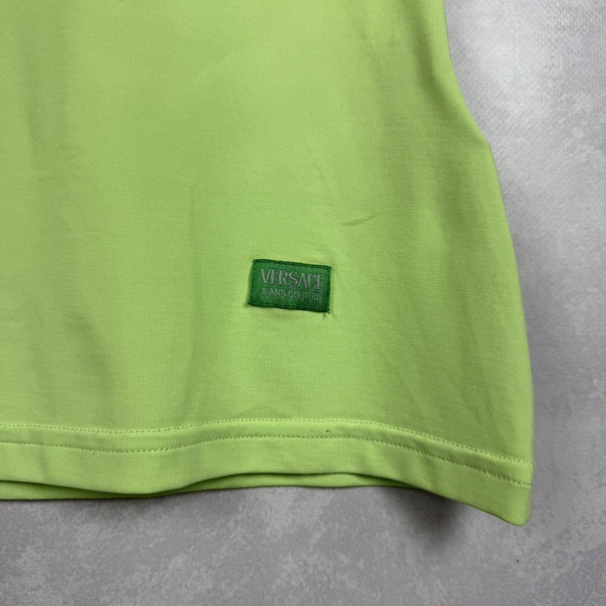 Versace × Versace Jeans Couture Versace Jeans Couture Women’s Nylon Acid Green Tank Top Size L / US 10 / IT 46 - 4 Thumbnail