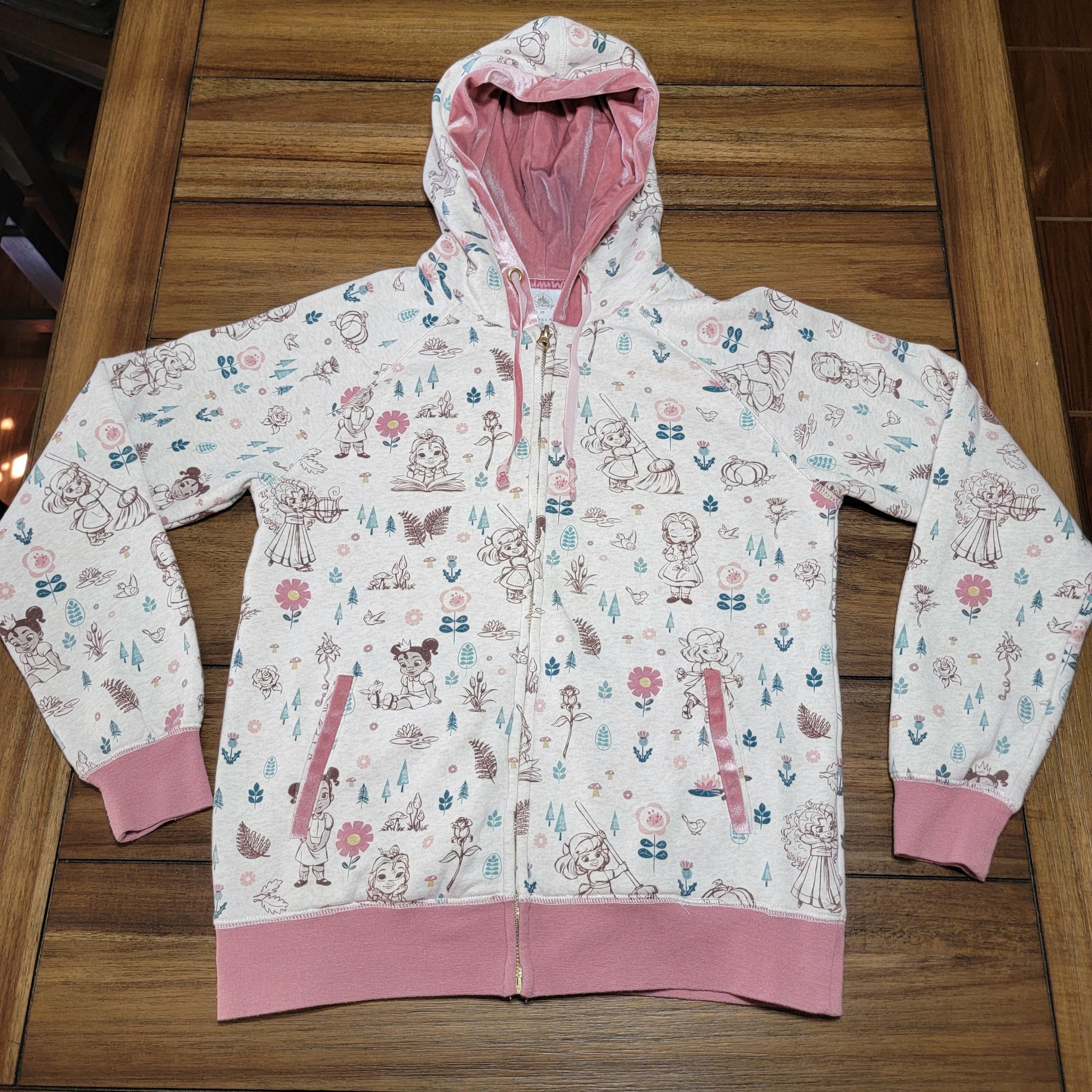 Disney Disney Hooded Jacket Princess Kids - (Adult) XS (Kid) Medium Size XS / US 0-2 / IT 36-38 - 1 Thumbnail