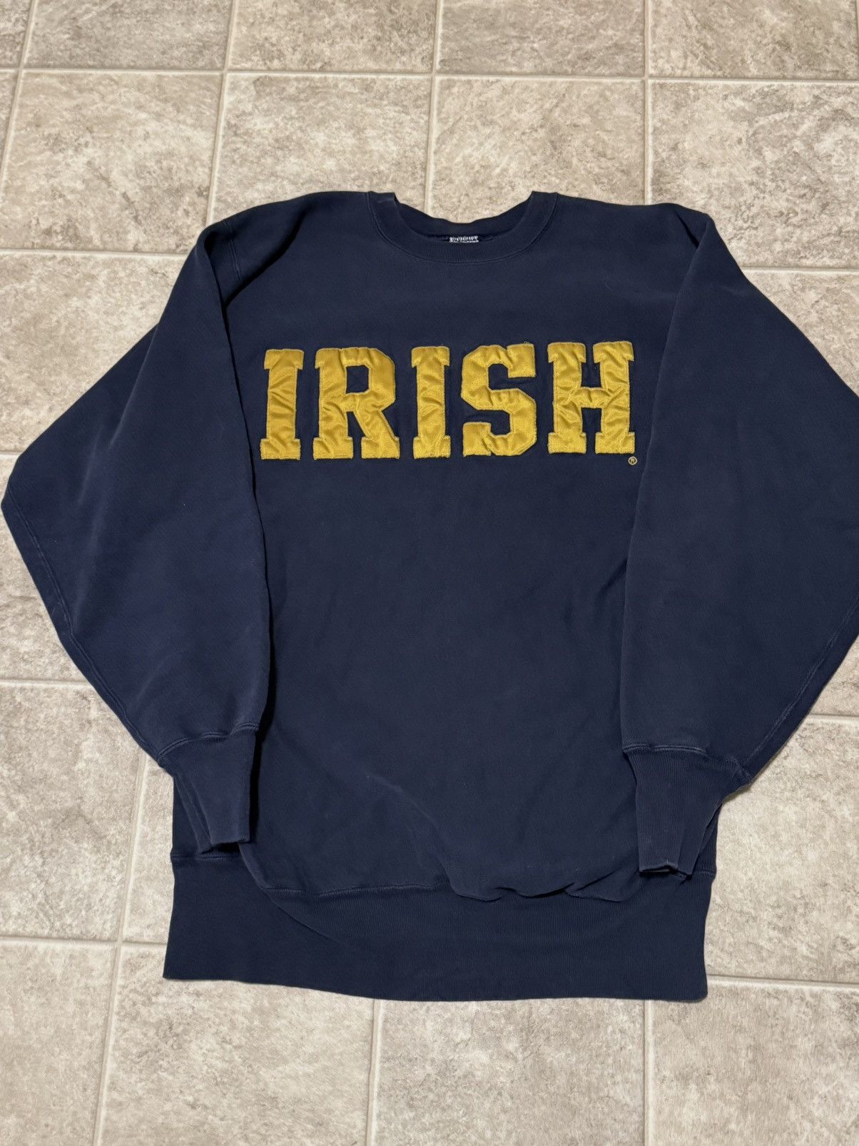 Vintage Vintage Champion Notre Dame Sweatshirt Size US XL / EU 56 / 4 - 1 Thumbnail