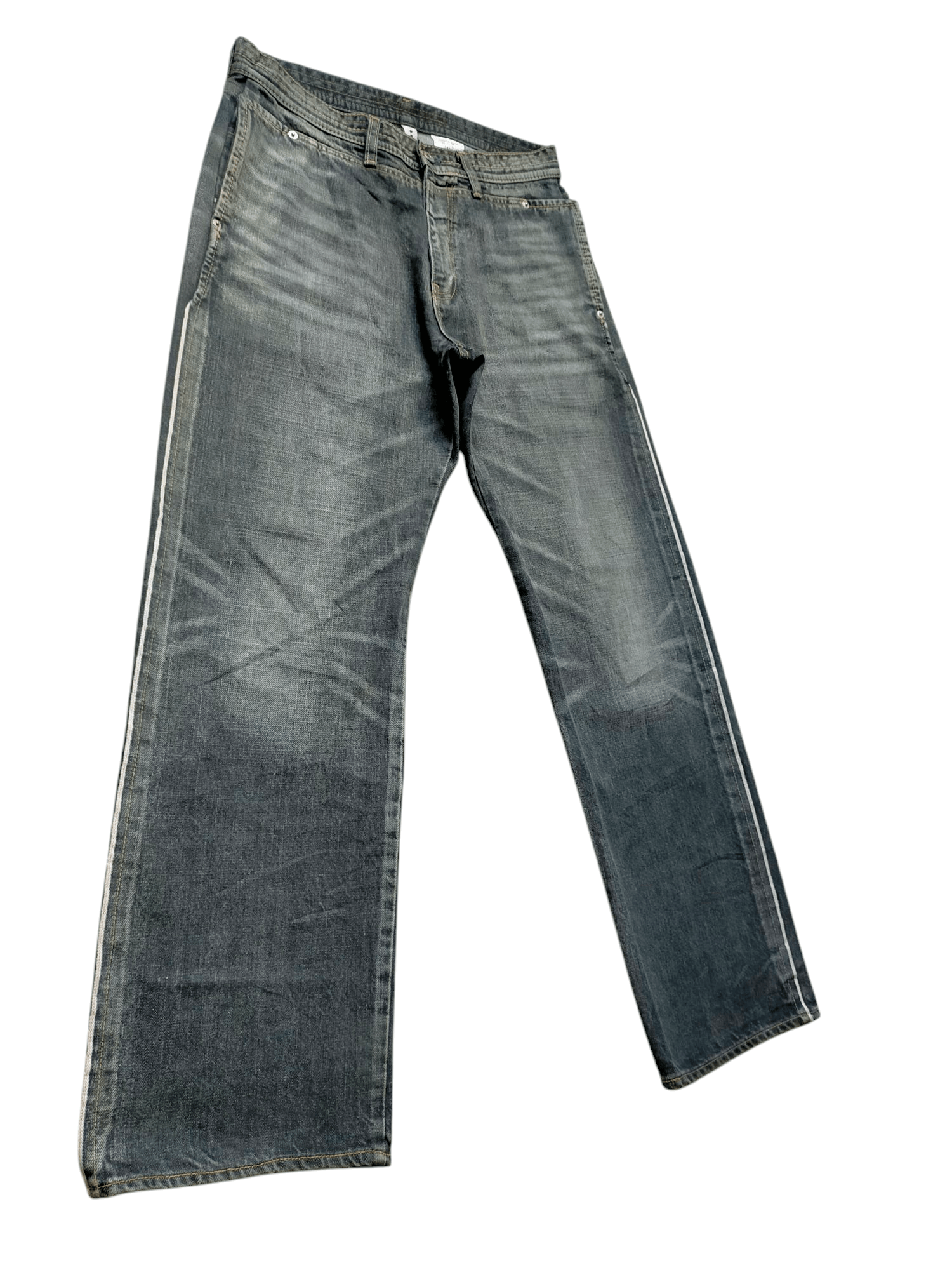 If Six Was Nine × Japanese Brand Made in japan Cream united inc.Rare in-out Selvedge Denim Size US 32 / EU 48 - 3 Thumbnail