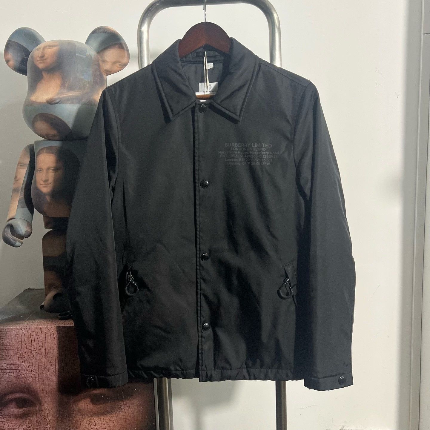 Burberry Burberry Cotton Black Heavy Coat xs Men Size US XS / EU 42 / 0 - 1 Thumbnail