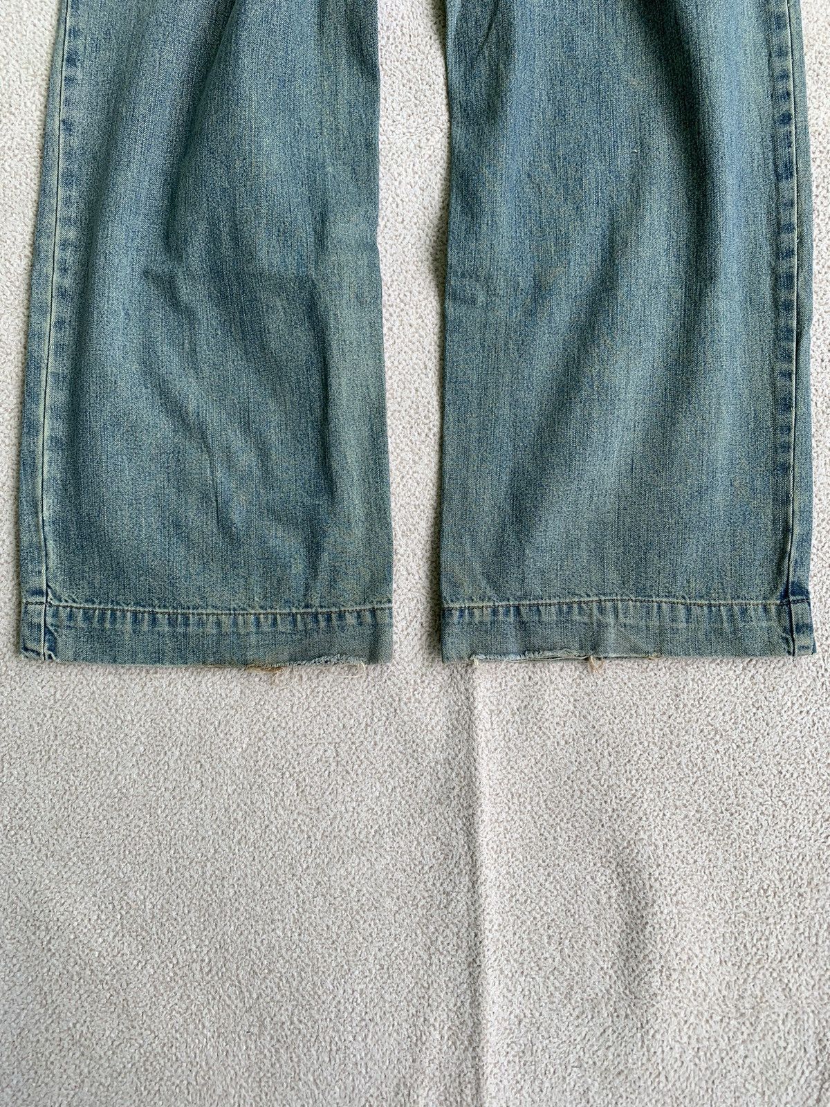 Edwin × Vintage Vintage Edwin Big Pocket Wide Leg Baggy Pants Size US 29 - 9 Thumbnail