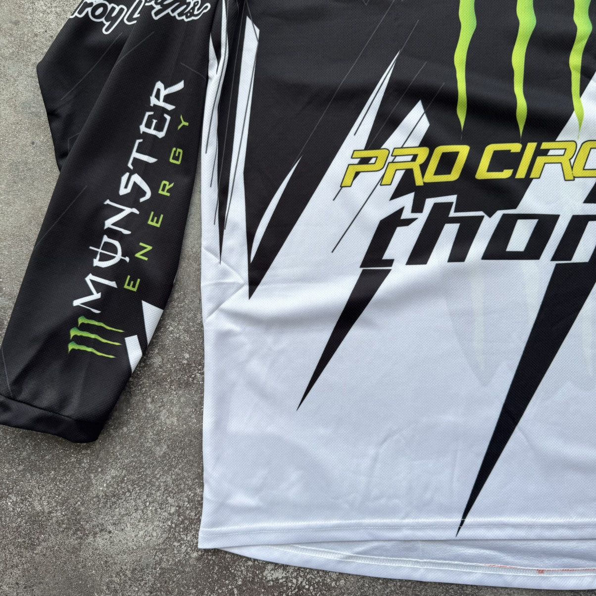 A$AP Rocky Monster Energy Vintage Y2K ASAP Rocky Style Racing Jersey Size US XL / EU 56 / 4 - 6 Thumbnail