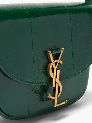 Saint Laurent Paris o1b1hav110924 Size: OS / Kaia Small Cross Body Bag in Green Size ONE SIZE - 2 Thumbnail