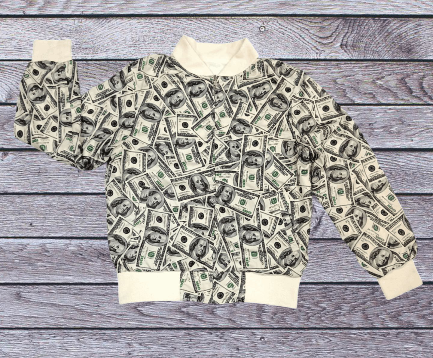 Vintage Bomber jacket Temptation Reversible Full Print Size US M / EU 48-50 / 2 - 3 Thumbnail