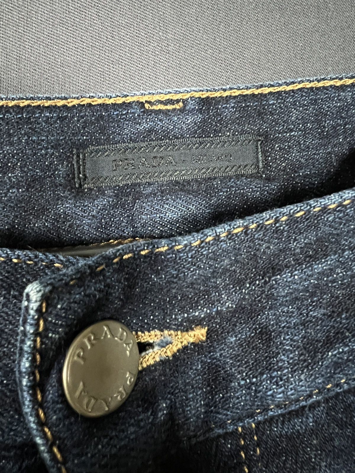 Prada Vintage Prada easy fit luxury men’s jeans Size US 31 - 7 Thumbnail