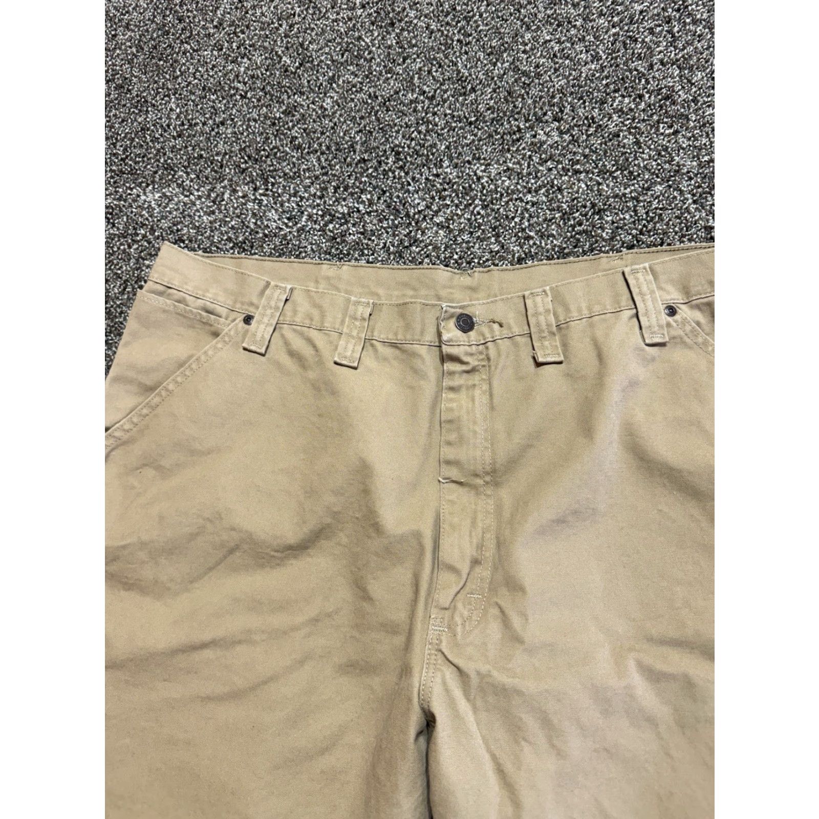 Wrangler Wrangler Jeans Jeans Khaki Men 44x32 5-Pocket Design Denim Cotton Tan Blue Vintage No N/A Size US 44 / EU 60 - 3 Thumbnail
