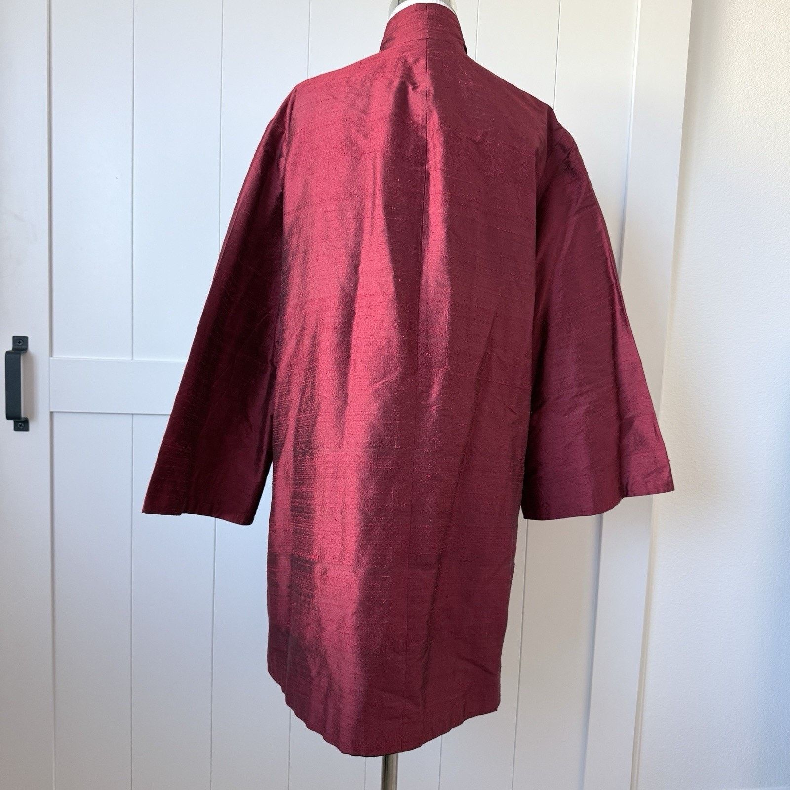 Other VTG Mariko Reversible Opera Coat - Silk Dupioni Statement Size ONE SIZE - 7 Thumbnail