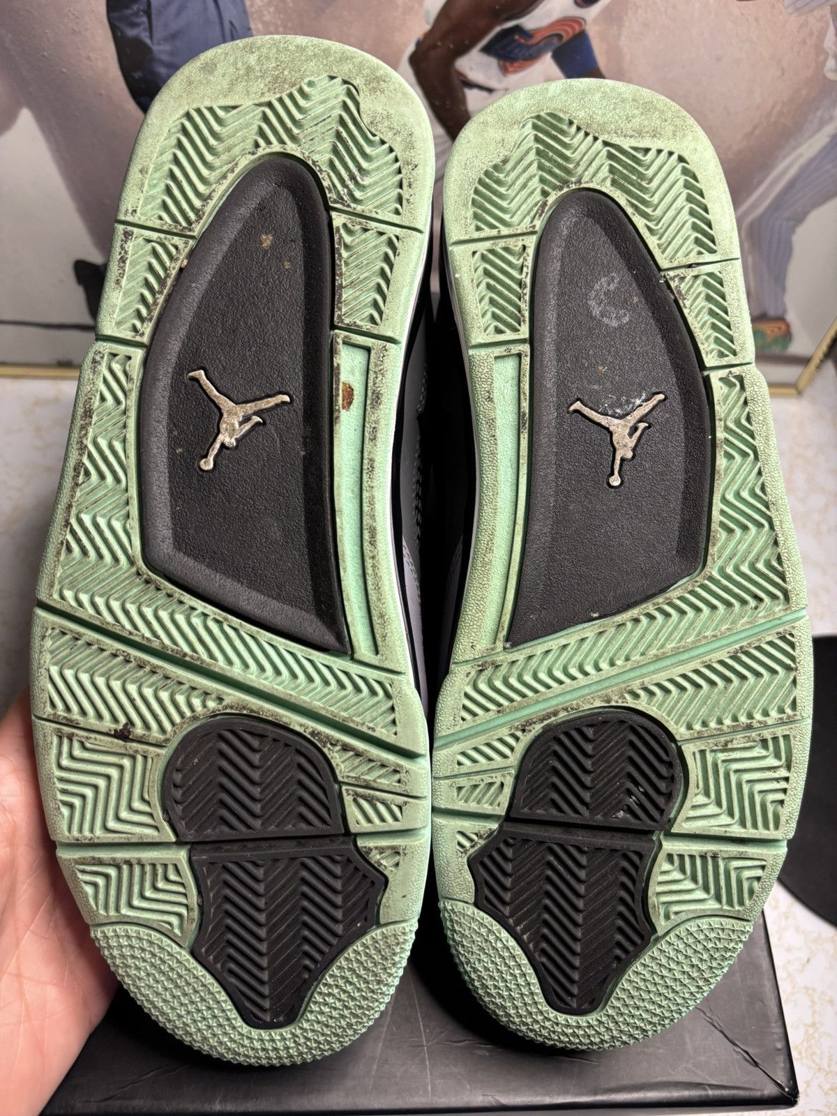 Jordan Brand Jordan Retro 4 ‘green glow’ Size US 8.5 / EU 41-42 - 5 Thumbnail