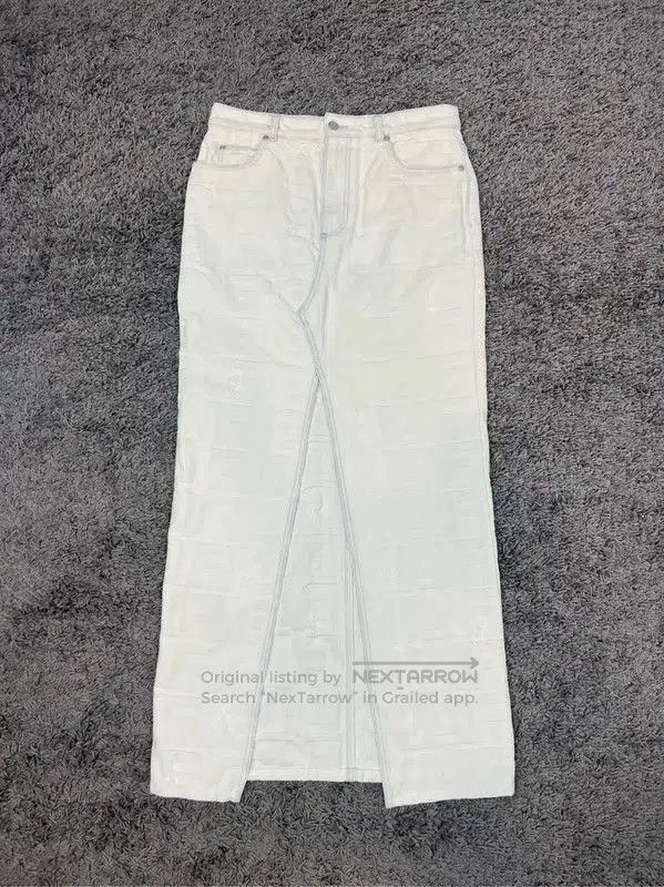 Fendi Fendi White Cotton Women's Jeans . Size 28" / US 6 / IT 42 - 1 Thumbnail