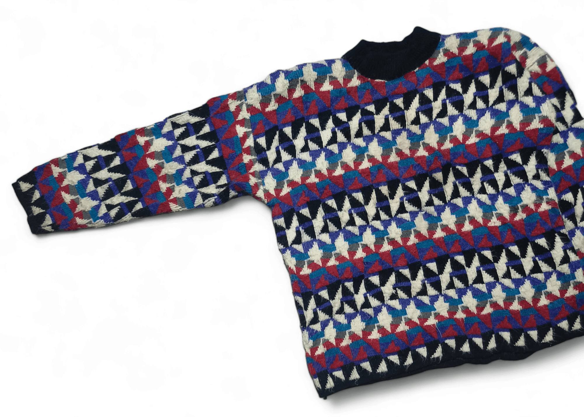 Other Vintage 80s KITTY HAWK WOMAN by Vivian Wang Knit Sweater Size XXL / US 16-18 / IT 52-54 - 3 Thumbnail