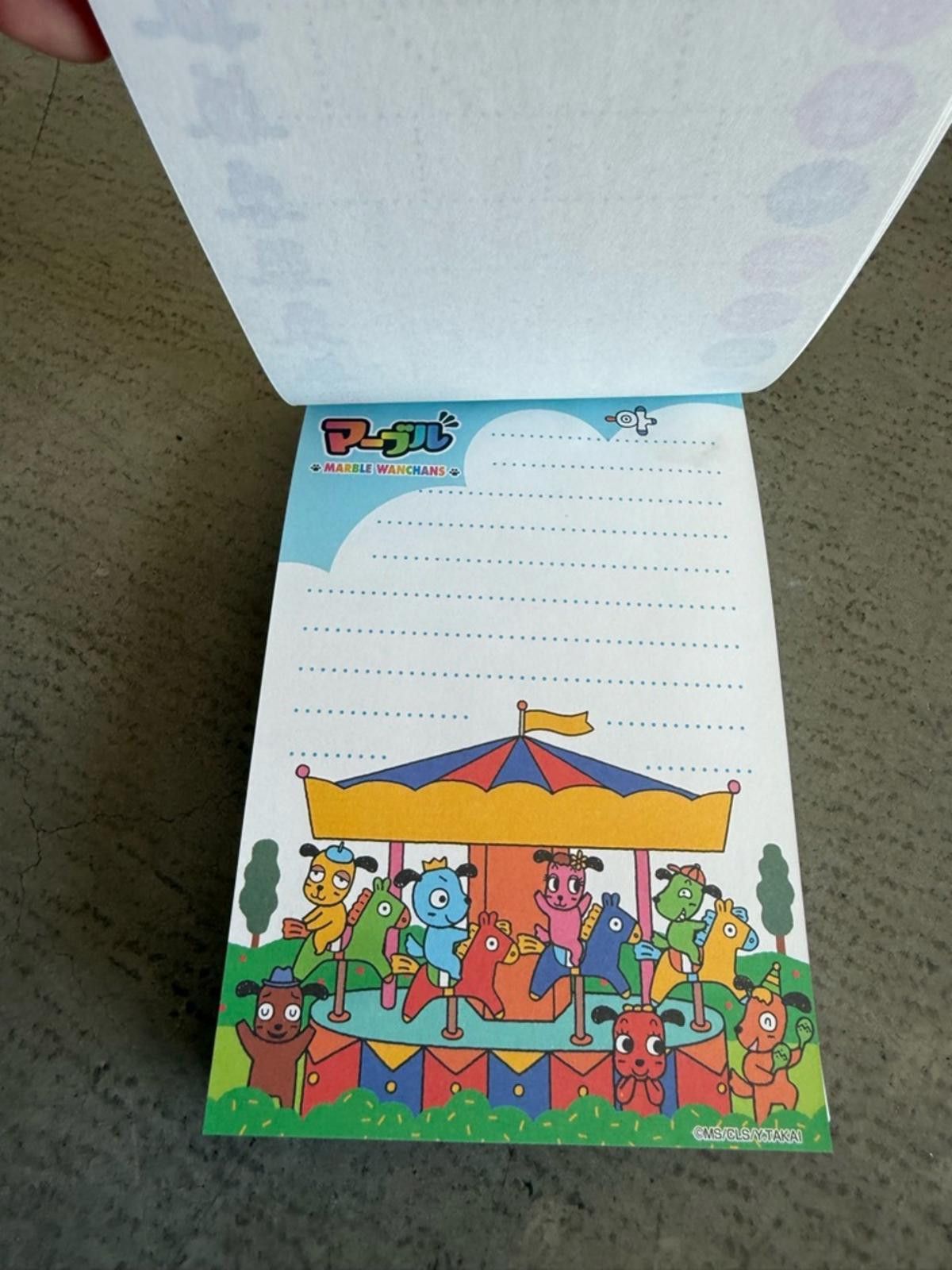 Other Marble Wanchans / Japanese Memo Pad w Stickers Size ONE SIZE - 5 Thumbnail