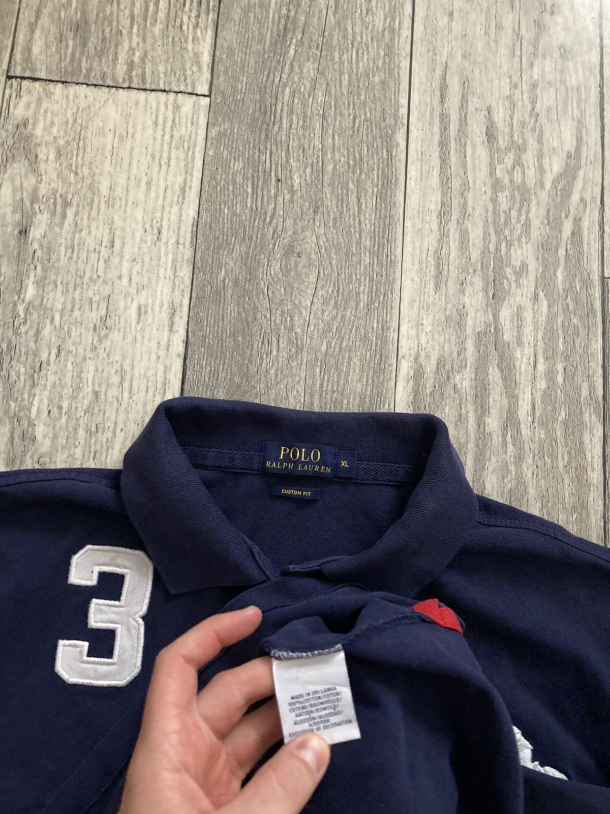 Polo Ralph Lauren × Vintage Vintage Ralph Lauren polo t-shirt tee chief keef XL Y2k drip Size US XL / EU 56 / 4 - 6 Thumbnail
