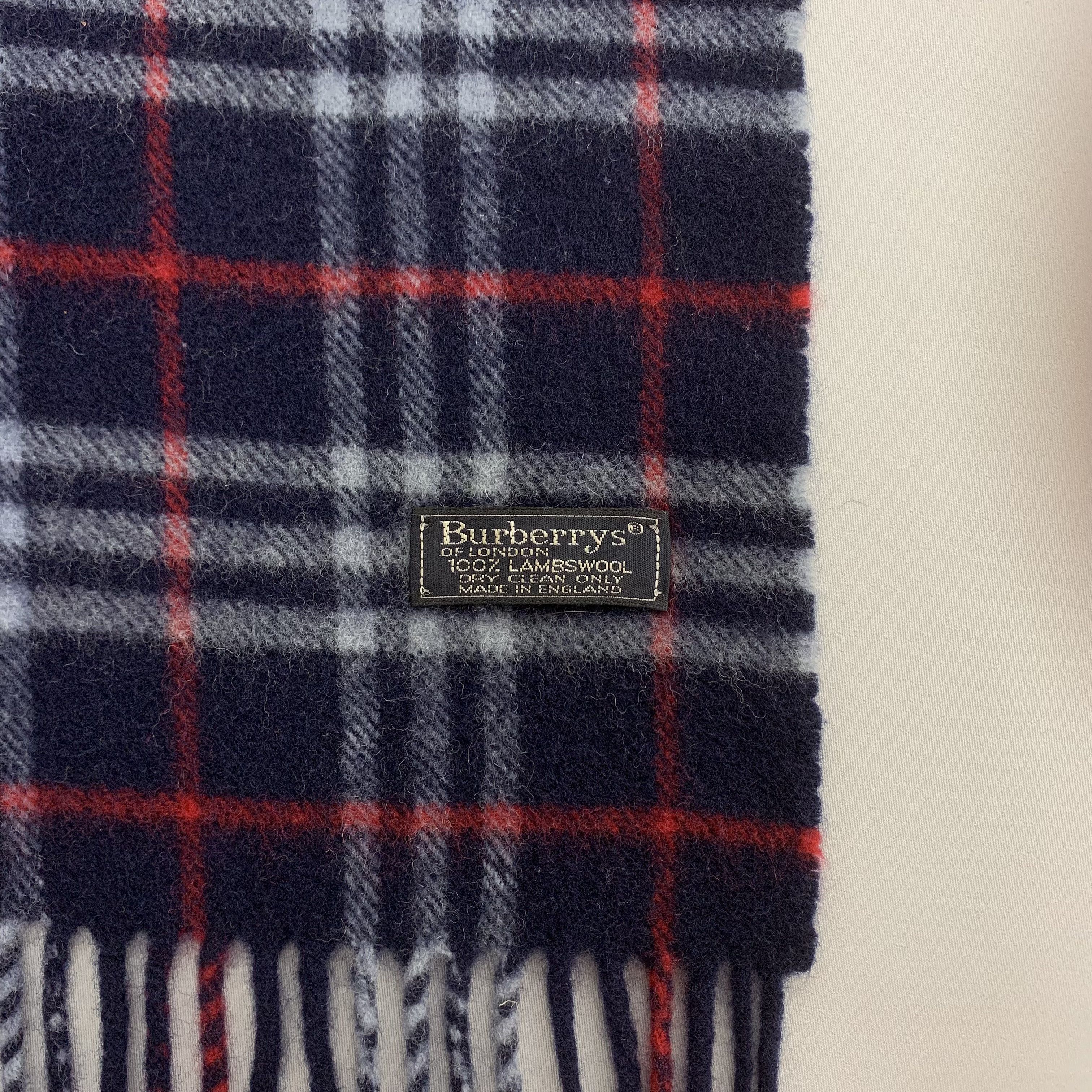 Burberry Burberry Scarf Wool Muffler Neck Wrap BL4313 Size ONE SIZE - 5 Thumbnail