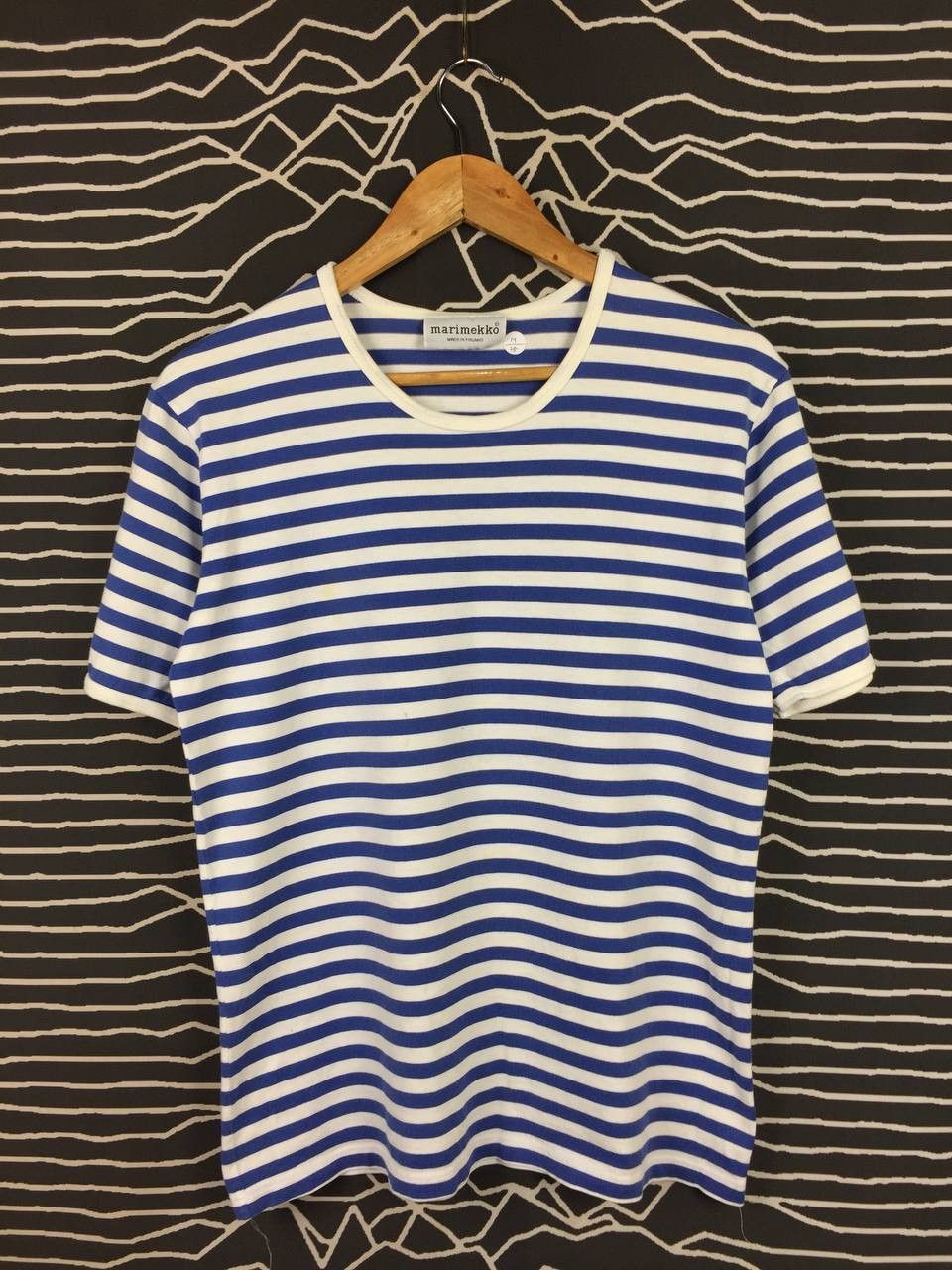 Marimekko Marimekko Made In Finland Nautical Breton Stripe Tee Size US M / EU 48-50 / 2 - 1 Thumbnail