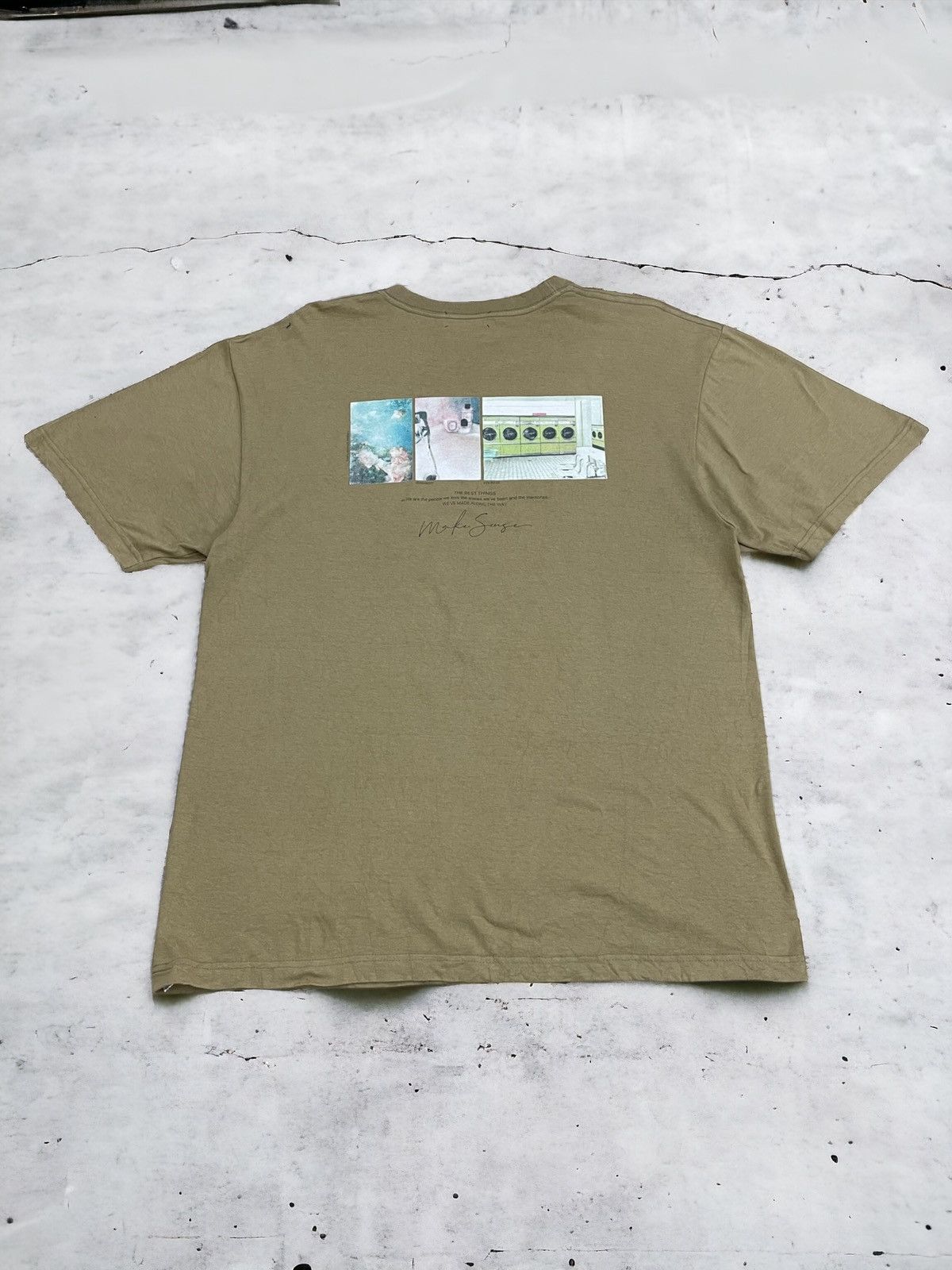 Japanese Brand Hunch The Best Thing Life Art Photo Tee Size US M / EU 48-50 / 2 - 1 Thumbnail