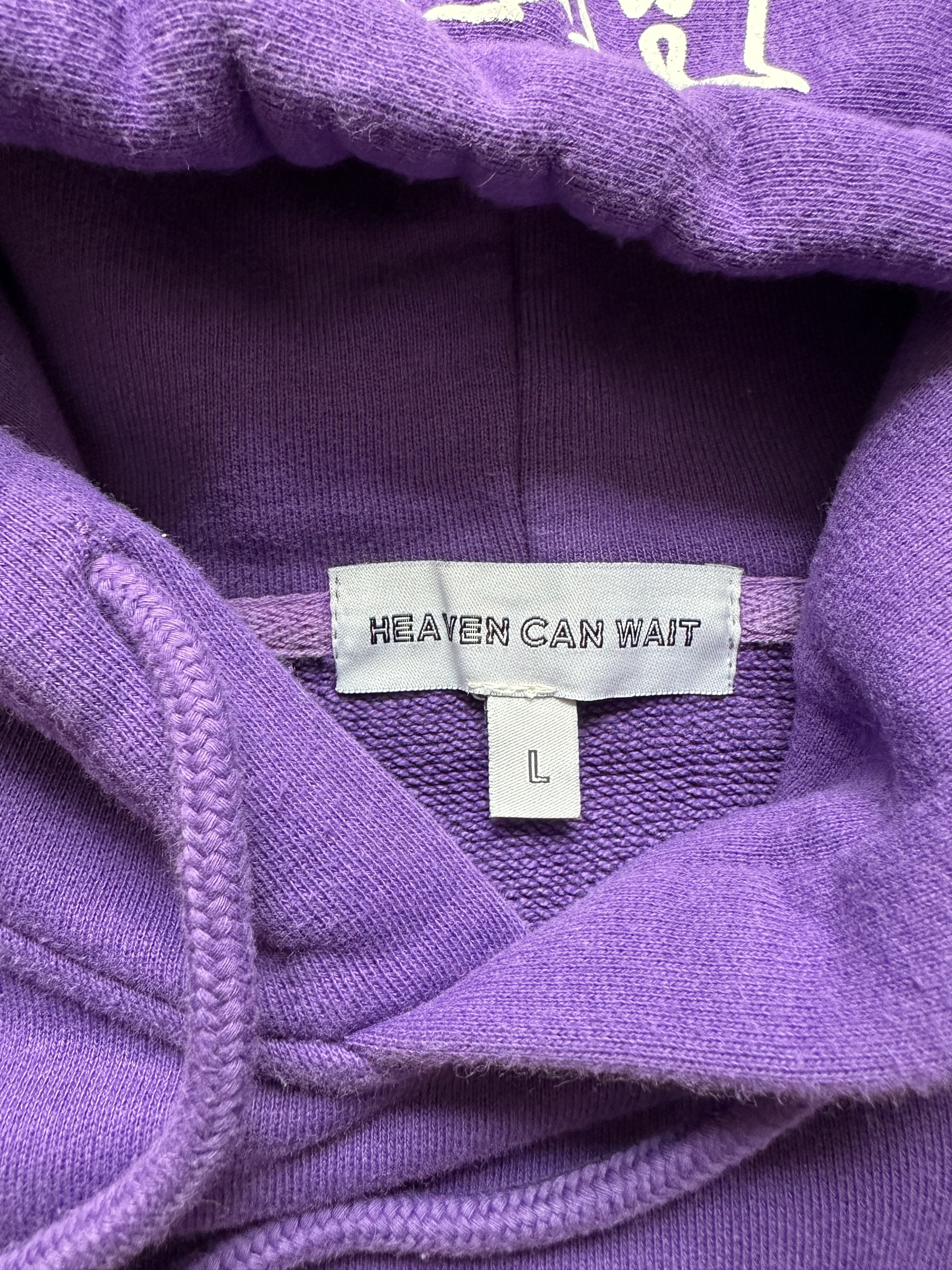 Vintage Heaven Can Wait Vertigo Purple Hoodie Size US L / EU 52-54 / 3 - 5 Thumbnail