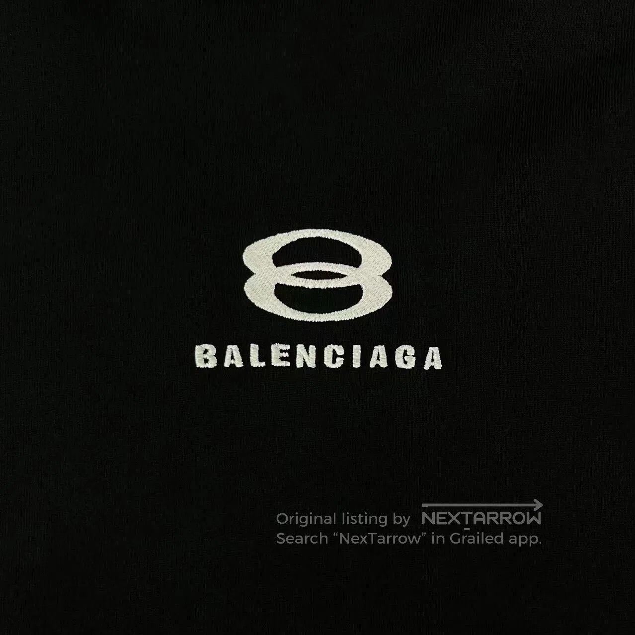 Balenciaga balenciaga black embroidery logo hoodie. Size US M / EU 48-50 / 2 - 5 Thumbnail