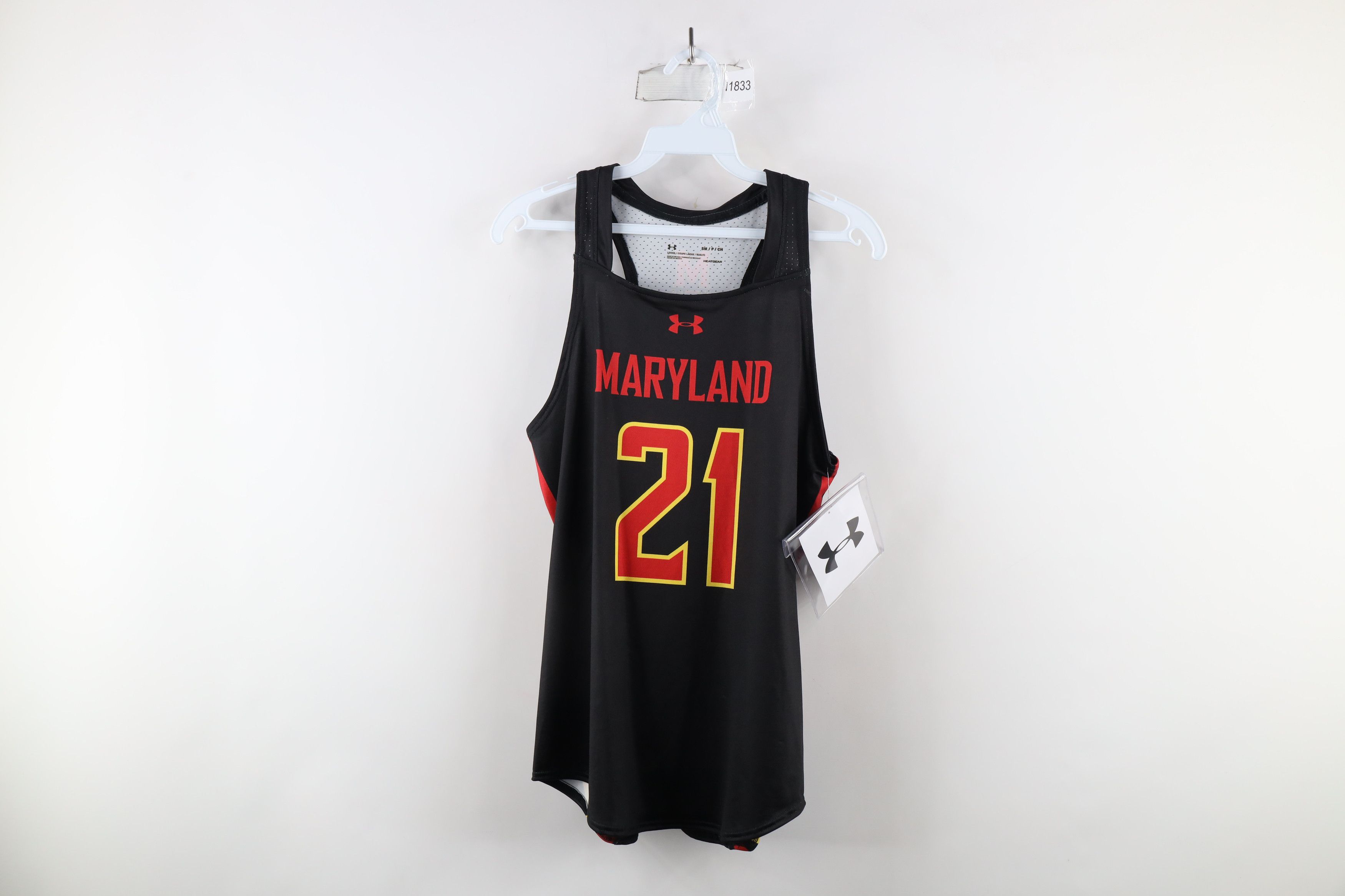 New Under Armour University of Maryland Lacrosse Jersey