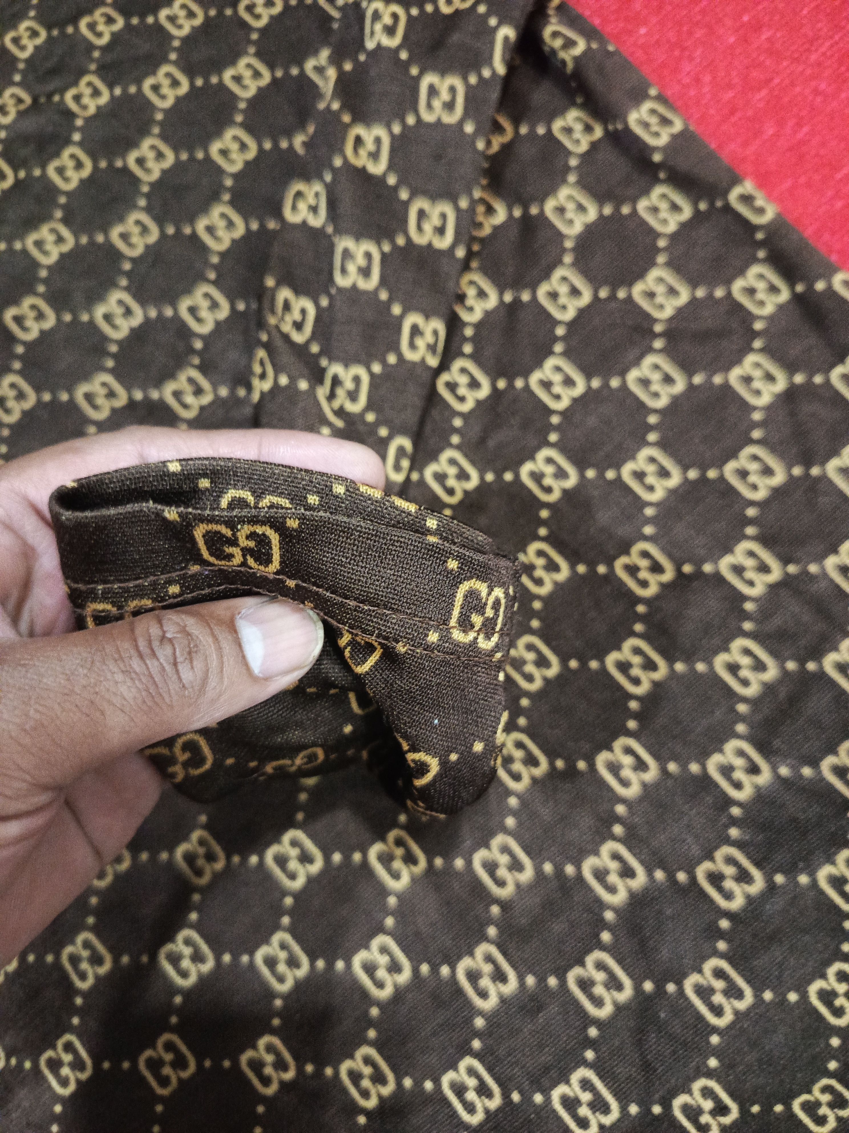 Gucci Gucci GG Monogram Mesh Button Up Shirt Size M / US 6-8 / IT 42-44 - 5 Thumbnail