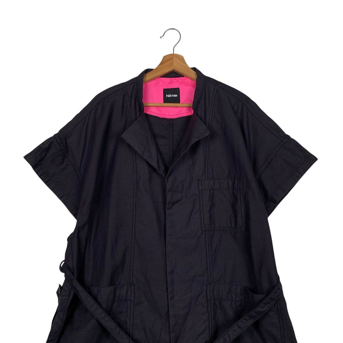 Ne-net Short Sleeve Trench Coat