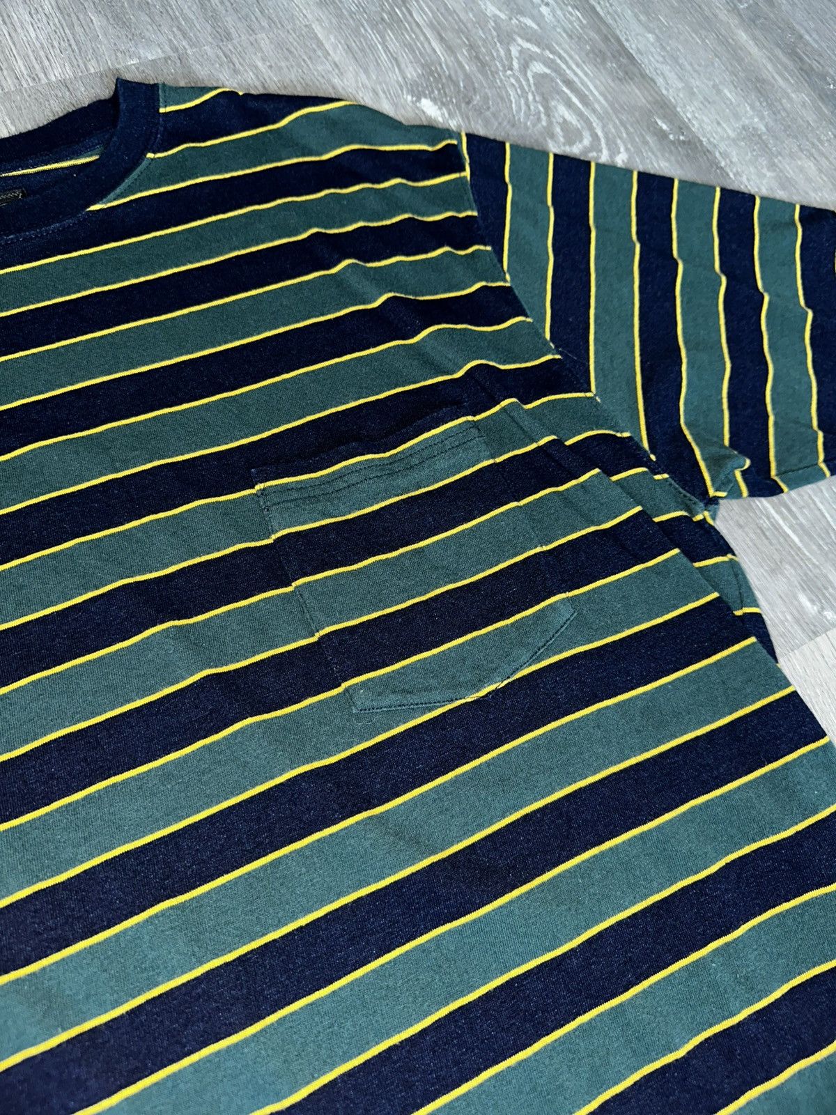 Beams Plus Striped Cotton-Jersey T-Shirt Size US L / EU 52-54 / 3 - 3 Thumbnail