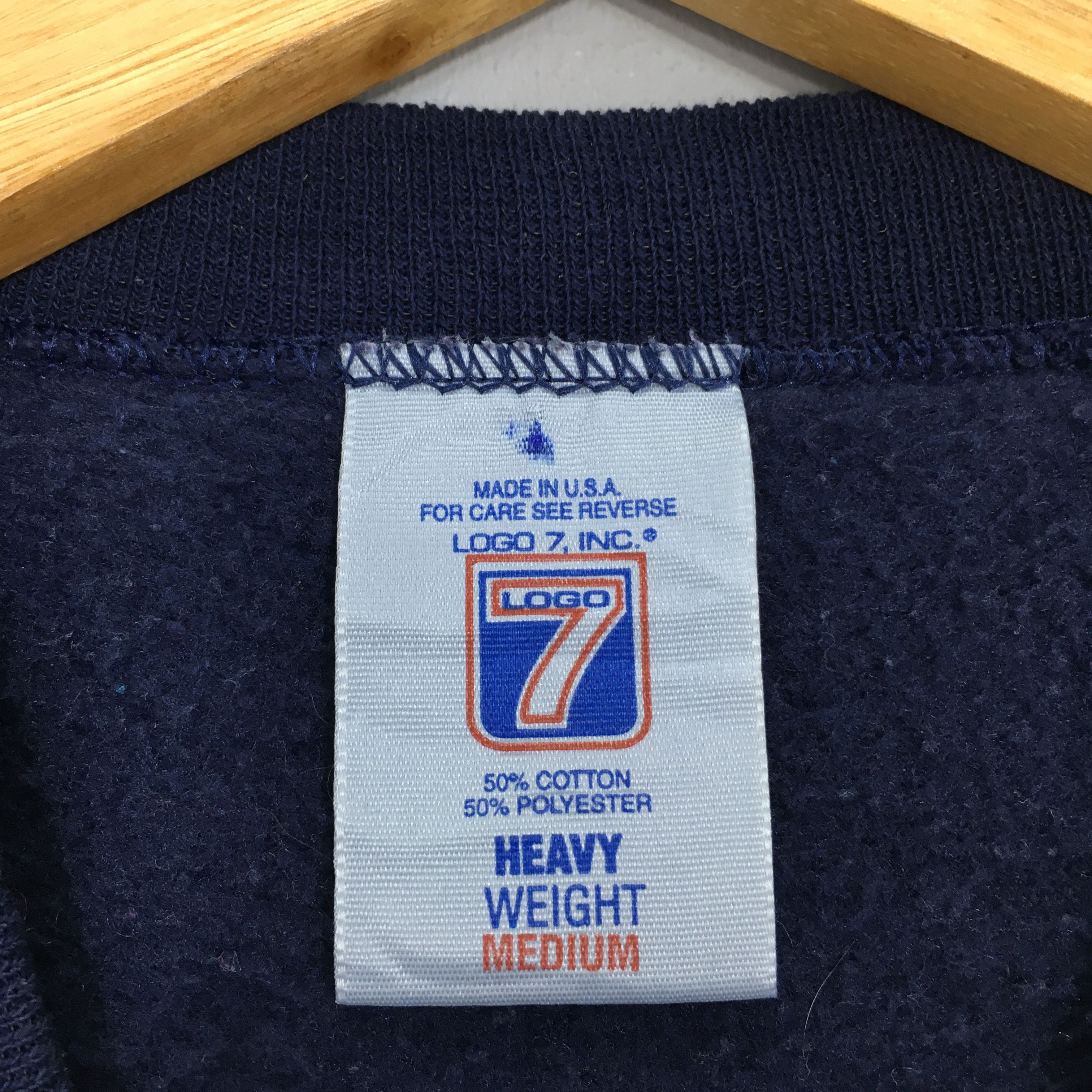 Logo 7 × NFL × Vintage Vintage 90s Denver Broncos NFL Sweatshirt Medium Size US M / EU 48-50 / 2 - 6 Thumbnail