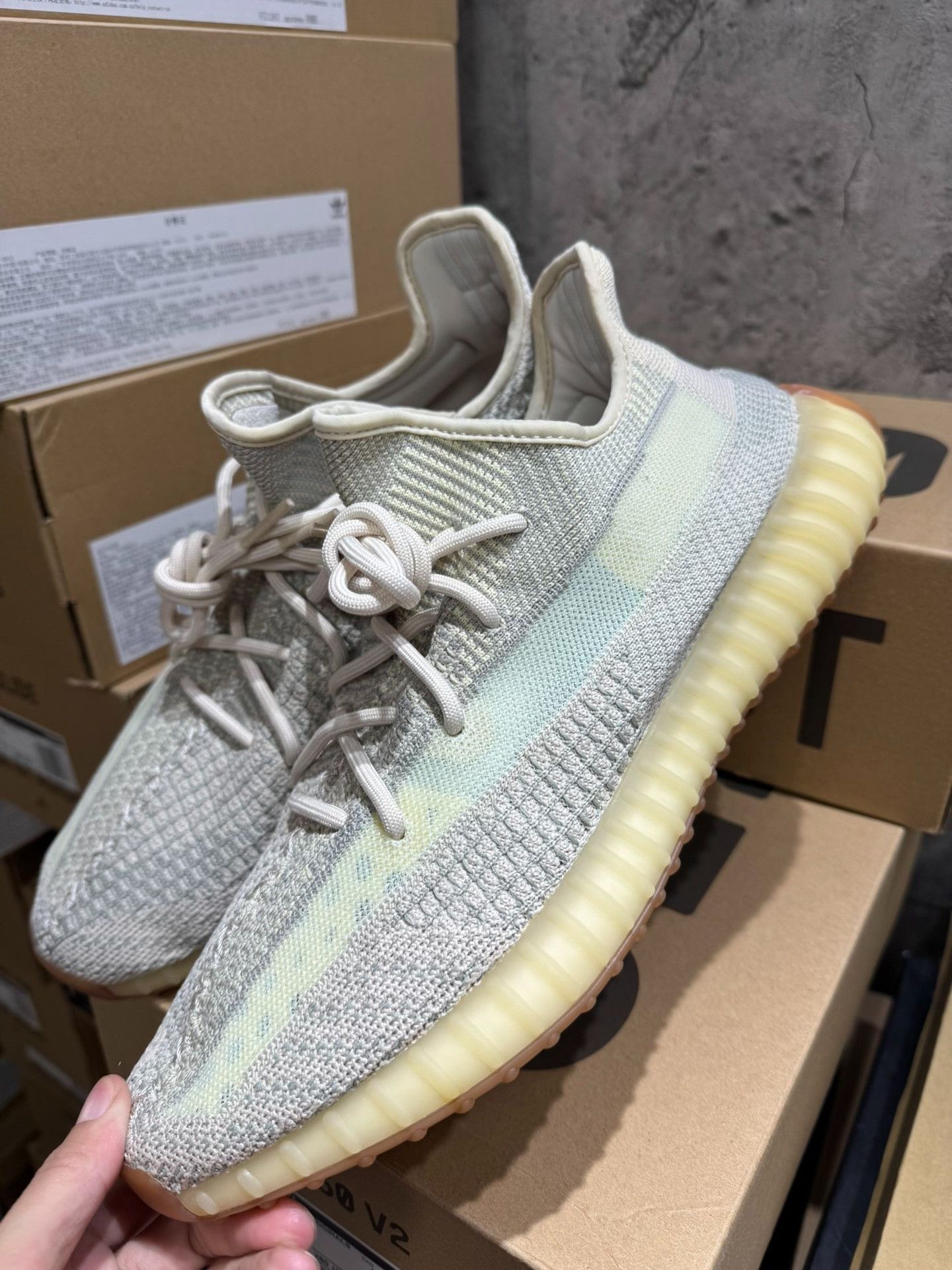 Adidas Adidas YEEZY350 Pink Lowtop Sneakers 35 Men Size US 5 / EU 37 - 1 Thumbnail