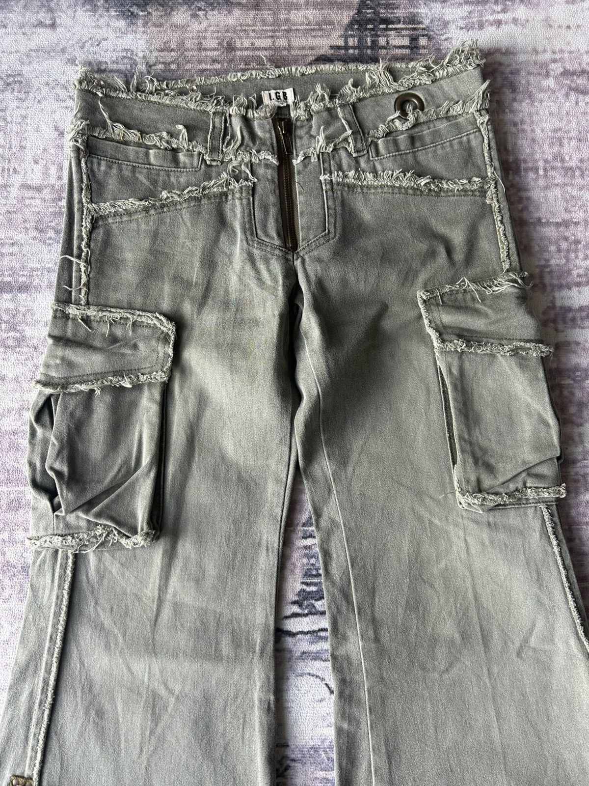 Le Grande Bleu (L.G.B.) Le Grande Bleu LGB Super Flared Jeans Size US 29 - 4 Thumbnail