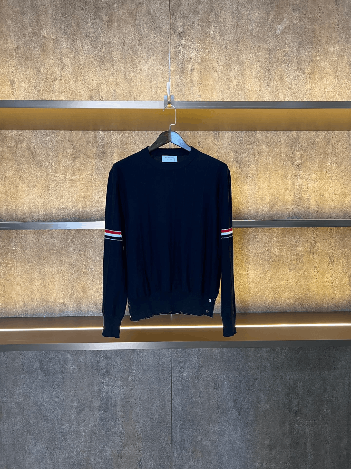 Thom Browne Thom Browne Knit Wool Brown Sweater m Men Size US M / EU 48-50 / 2 - 1 Thumbnail