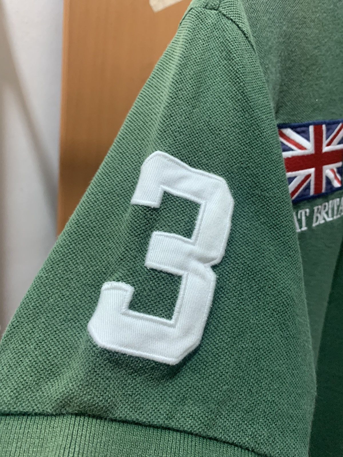 Polo Ralph Lauren Vintage Polo Ralph Lauren Great Britain Shirt Size US L / EU 52-54 / 3 - 5 Thumbnail