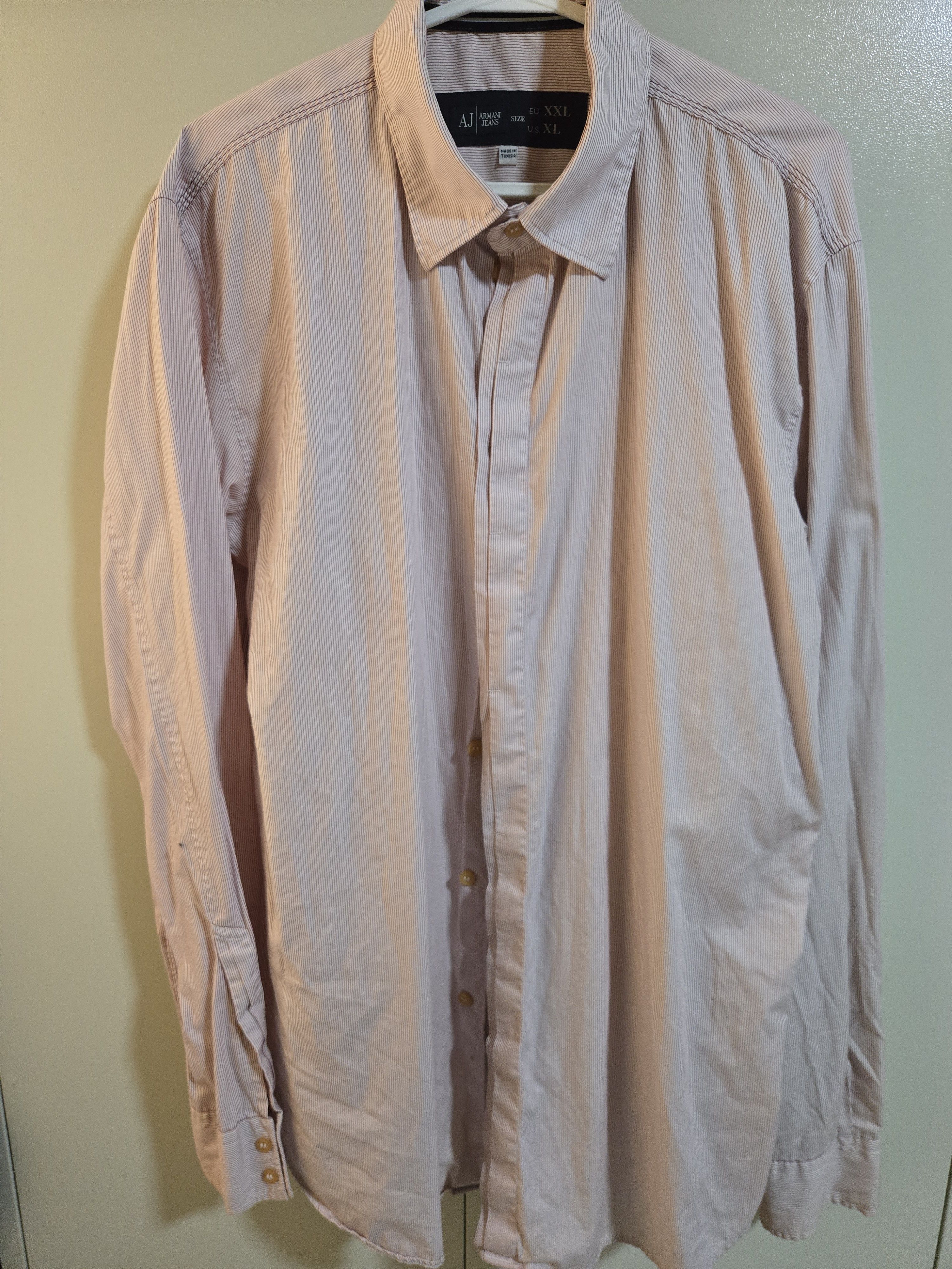 Emporio Armani Armani Jeans Long Sleeve Shirt Size US L / EU 52-54 / 3 - 2 Thumbnail