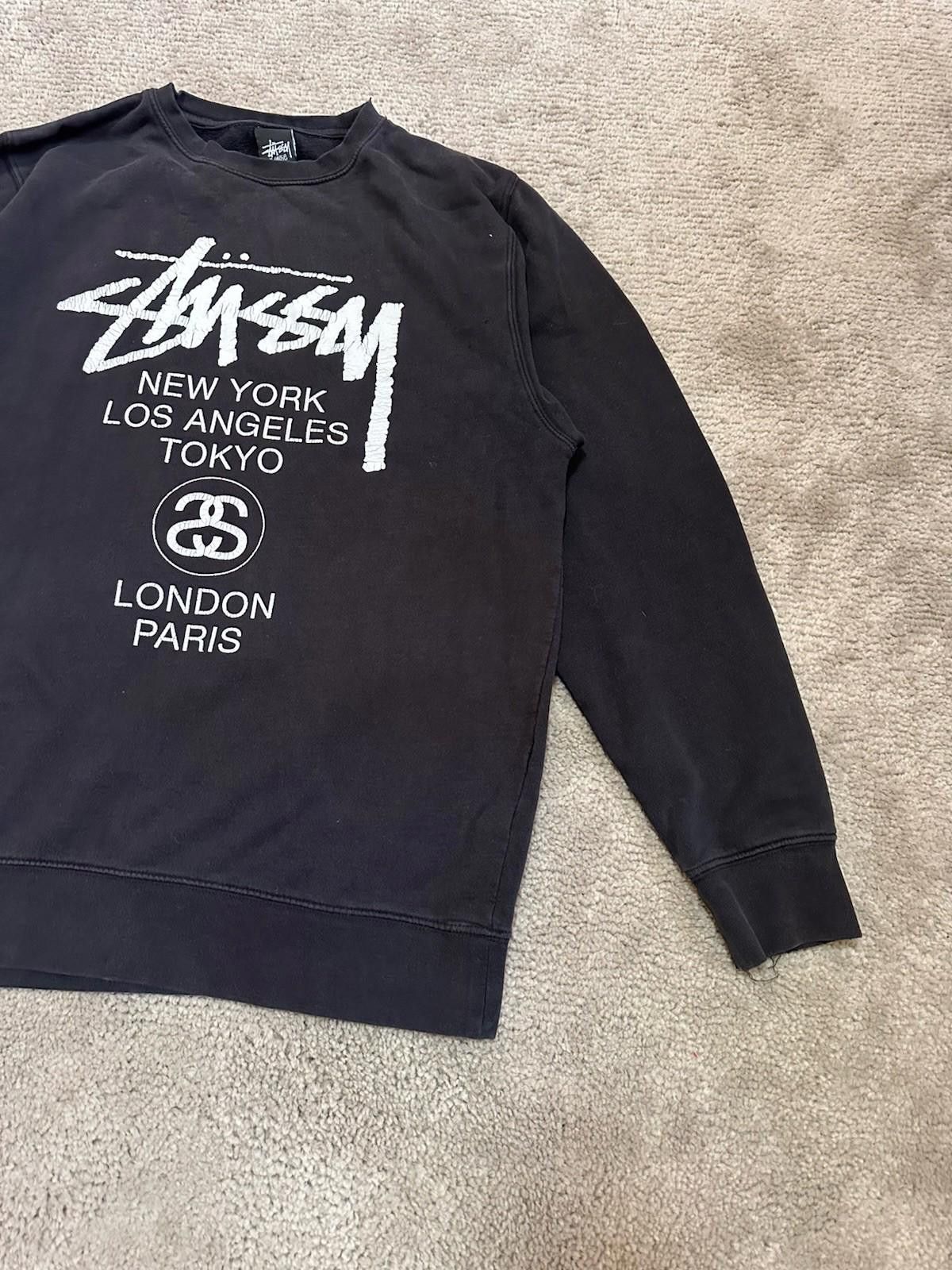 Stussy Stussy Vintage made in USA Longsleeve Big logo Size US XL / EU 56 / 4 - 4 Thumbnail