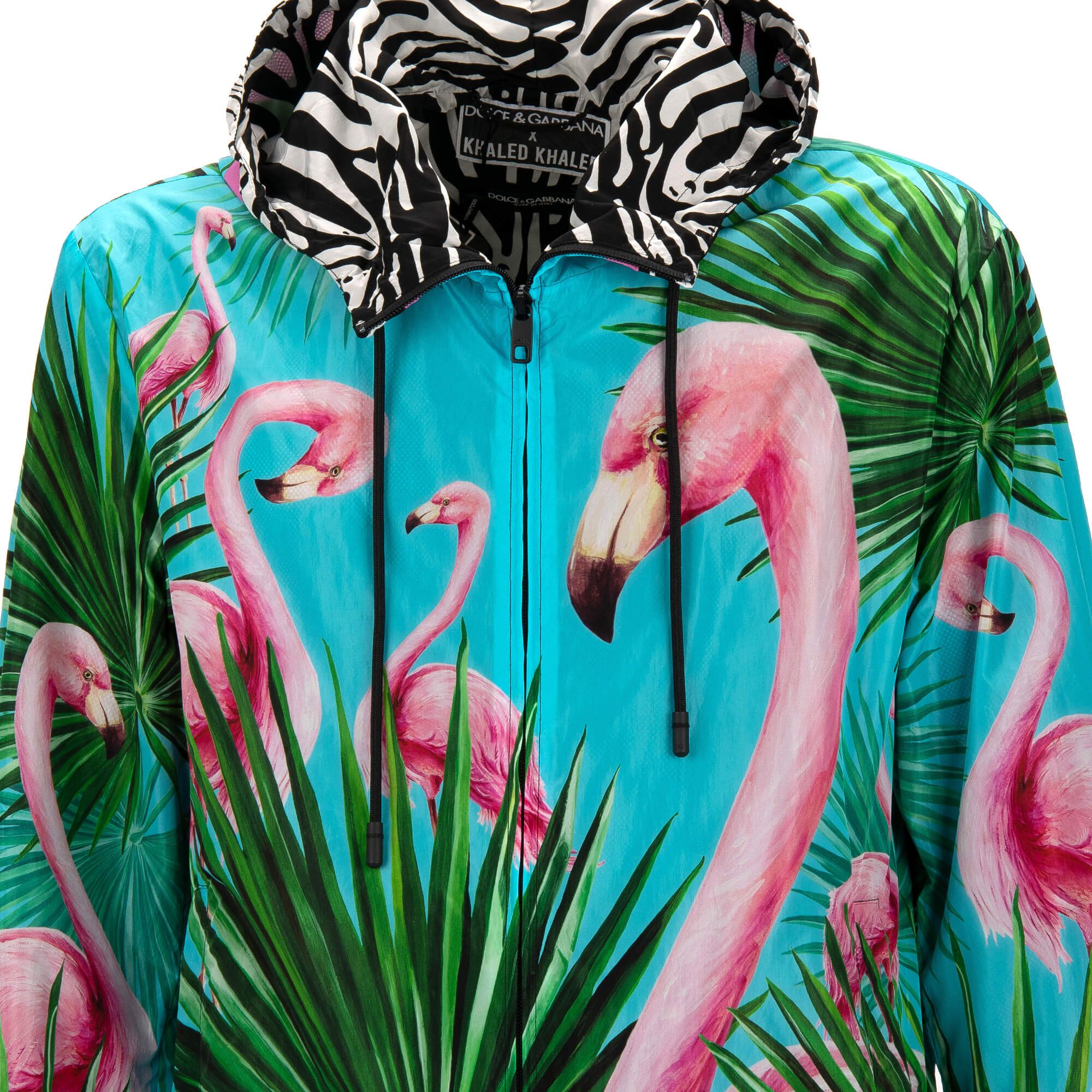 Dolce & Gabbana o1y0125 Hooded Bomber Jacket in Multicolor Size US L / EU 52-54 / 3 - 4 Thumbnail
