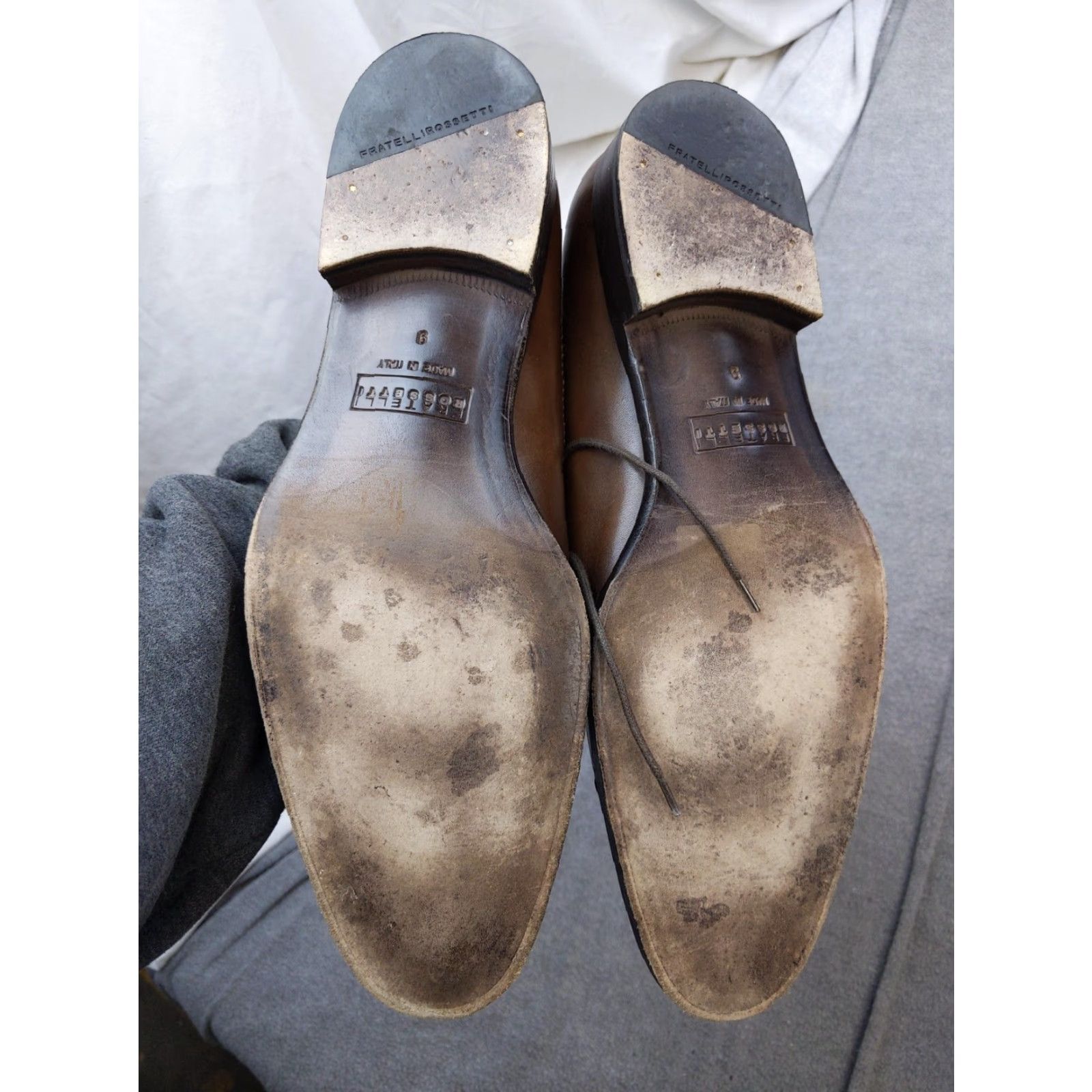 Fratelli Rossetti Fratelli Rossetti Shoes Mens 9 Brown Leather Cap Toe Oxford Dress Italy Dress Shoes Mens 9 Brown Leather Cap Toe Oxford Italy Rossetti Size ONE SIZE - 7 Thumbnail