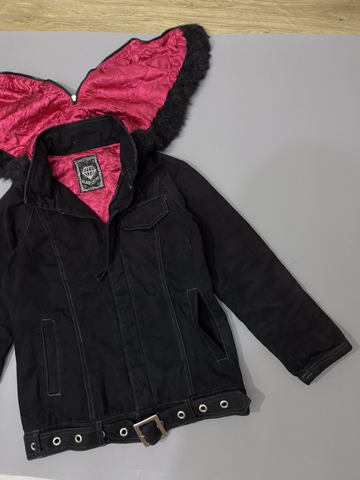 Japanese Brand 💥Rare💥Algonquins Fur Faux Jacket Size US M / EU 48-50 / 2 - 5 Thumbnail