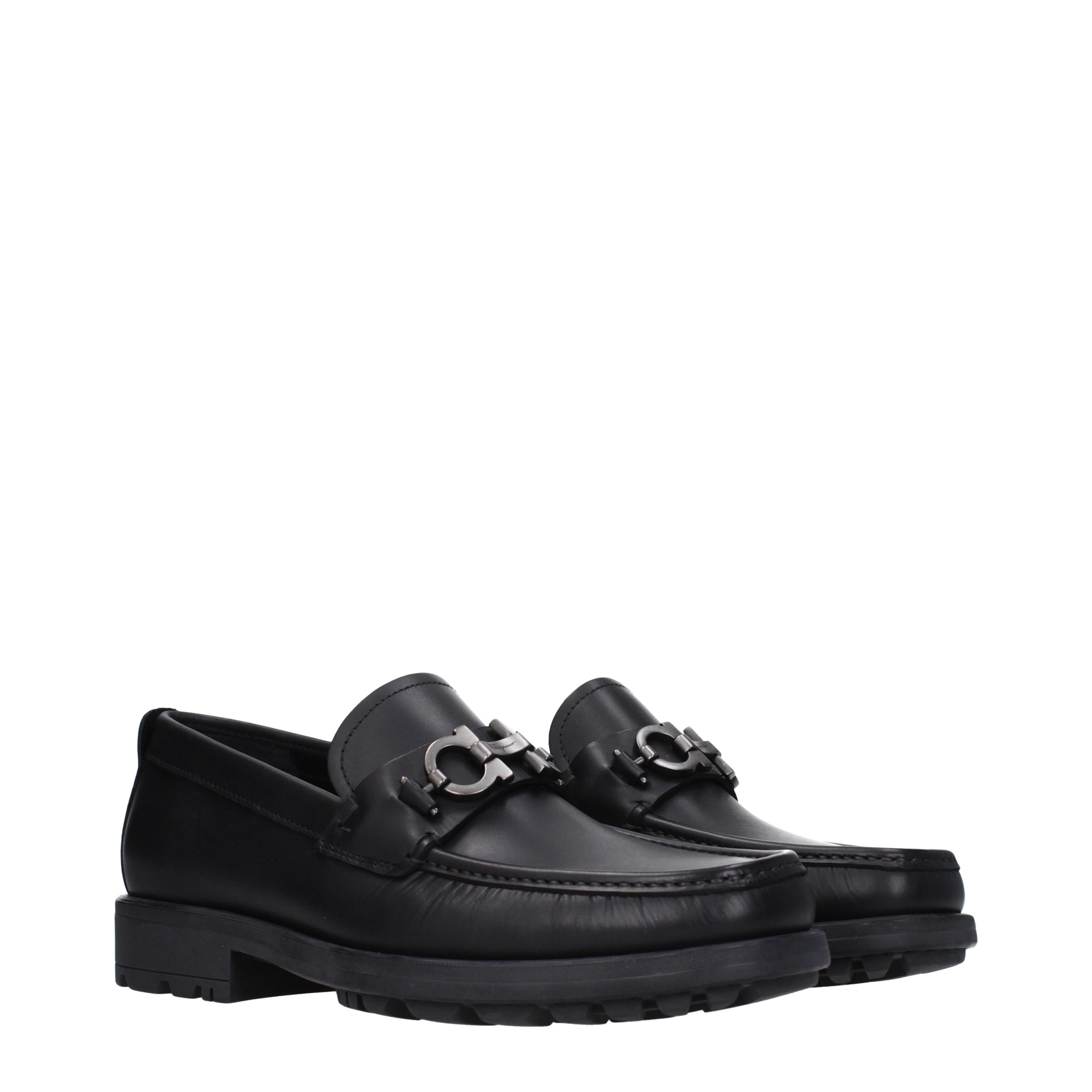 Salvatore Ferragamo Men's Loafers in Leather Size US 5 / EU 37 - 1 Thumbnail