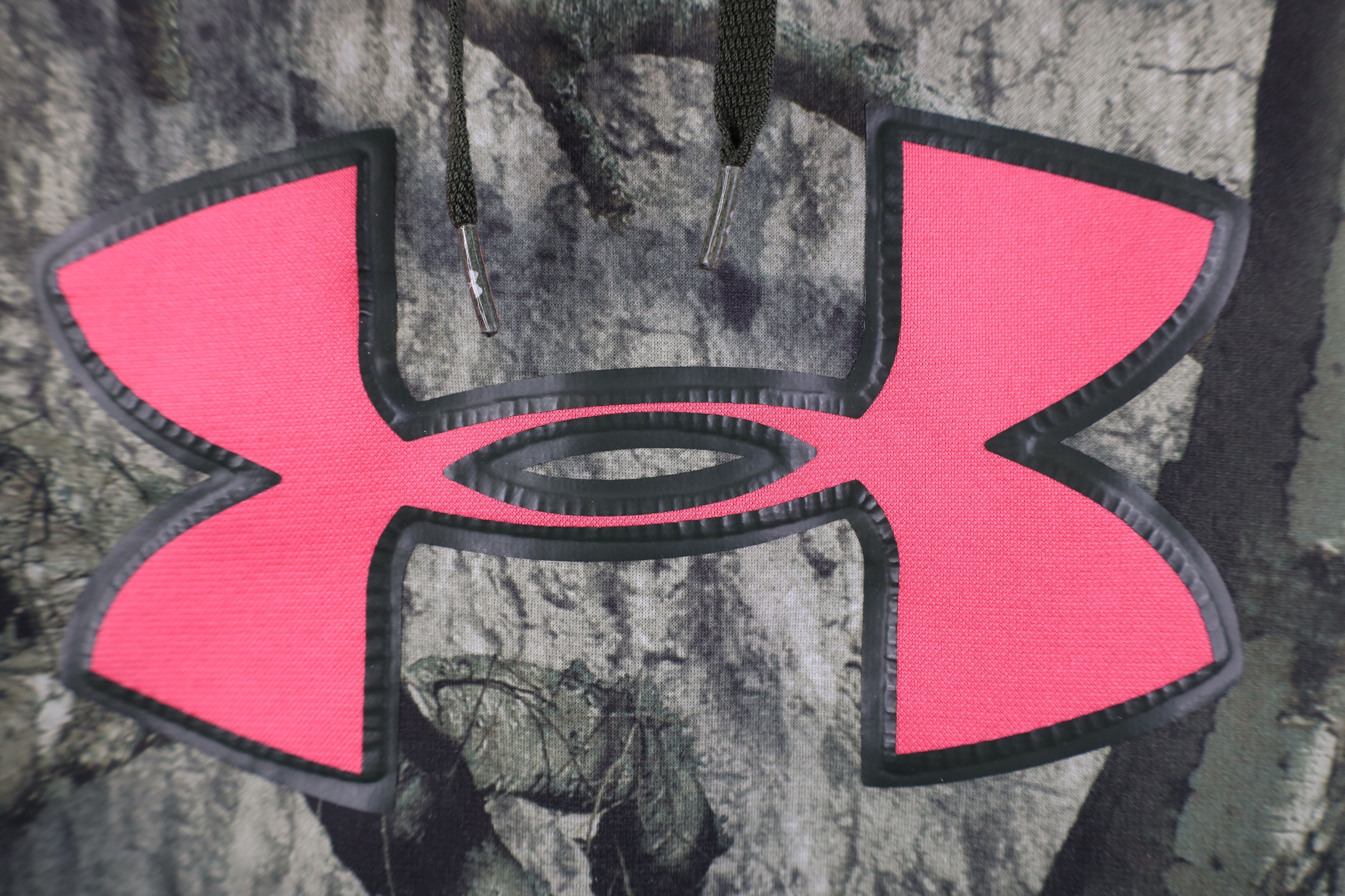 Under Armour Under Armour Big Logo Mossy Oak Camouflage Hoodie Sweatshirt Size L / US 10 / IT 46 - 4 Thumbnail