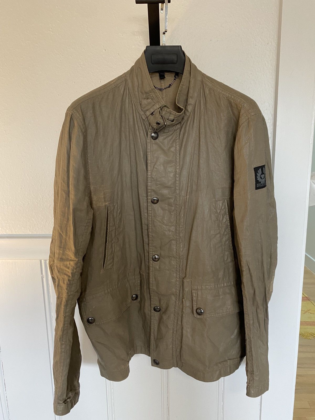 Belstaff BELSTAFF Waxed Linen Jkt - Great Condition (Patina) Sz. 50 Size US M / EU 48-50 / 2 - 1 Thumbnail