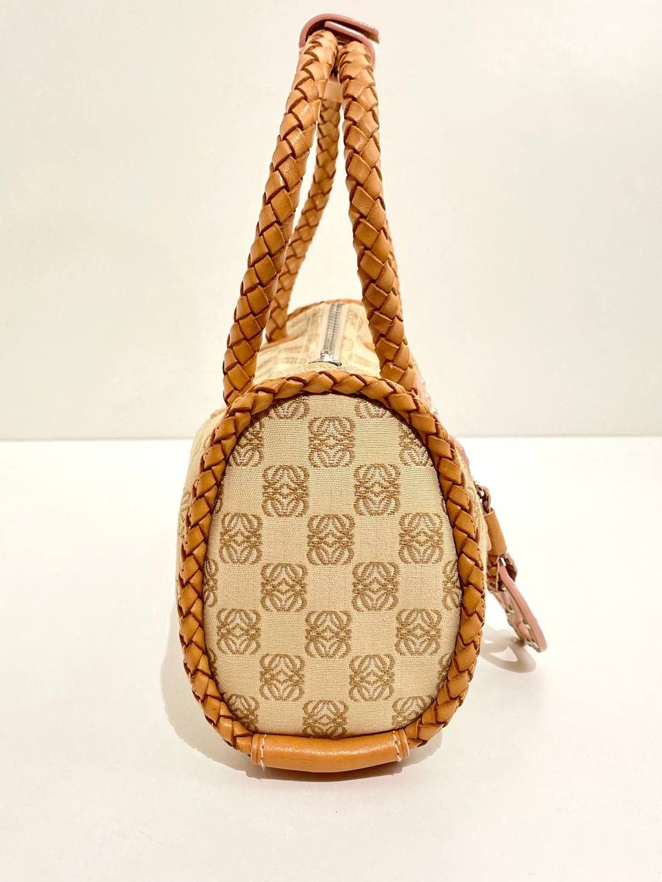 LOEWE Anagram Logo Monogram Baguette Shoulder Hand Bag