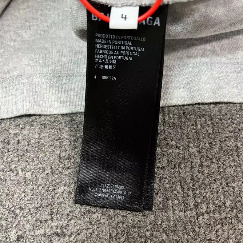 Balenciaga Balenciaga Short - sleeved t - shirt Size US XL / EU 56 / 4 - 7 Thumbnail