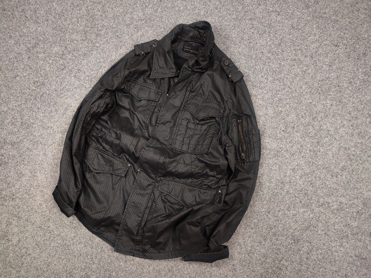 Allsaints 🔥 Vintage Allsaints AW08 Spitalfield Bracket Pocket Jacket Size US L / EU 52-54 / 3 - 4 Thumbnail