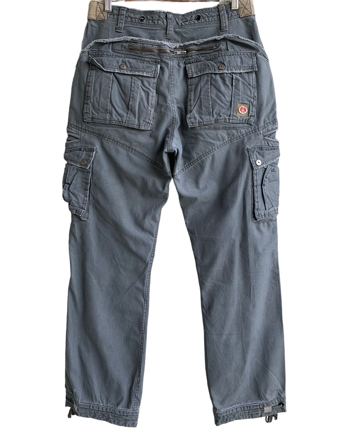 Japanese Brand 🔥 Japanese Brand 3QR Cargo Pocket Pants Size US 32 / EU 48 - 3 Thumbnail