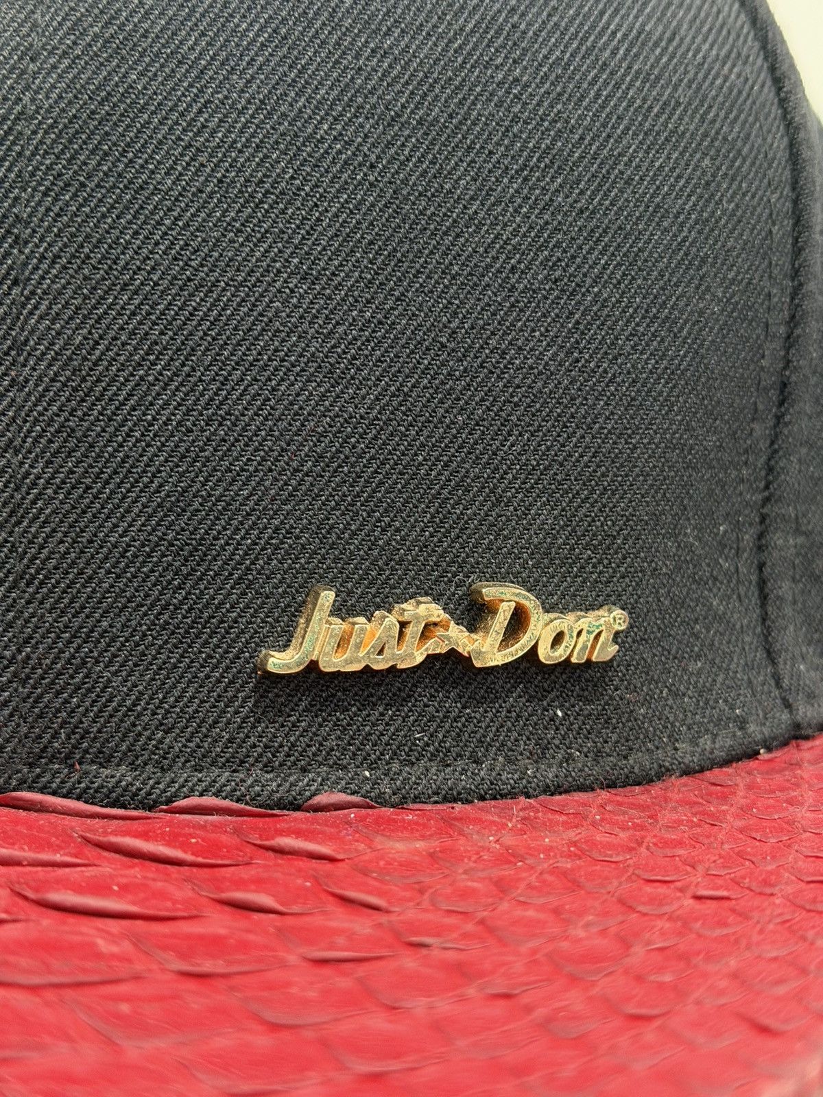 Just Don Just Don x Mitchell & Ness RSVP Black Blank Red Stars Hat Size ONE SIZE - 3 Thumbnail