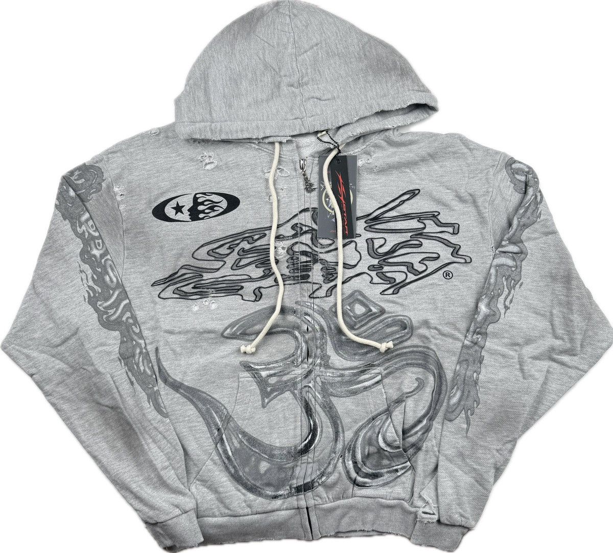 HELLSTAR Hellstar Yoga Zip Up Hoodie Size US S / EU 44-46 / 1 - 1 Thumbnail
