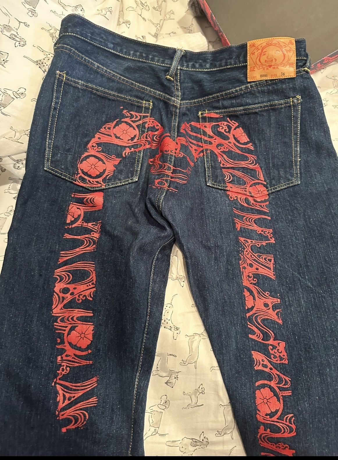 image of Men's Evisu Jeans in Denim (Size 36)