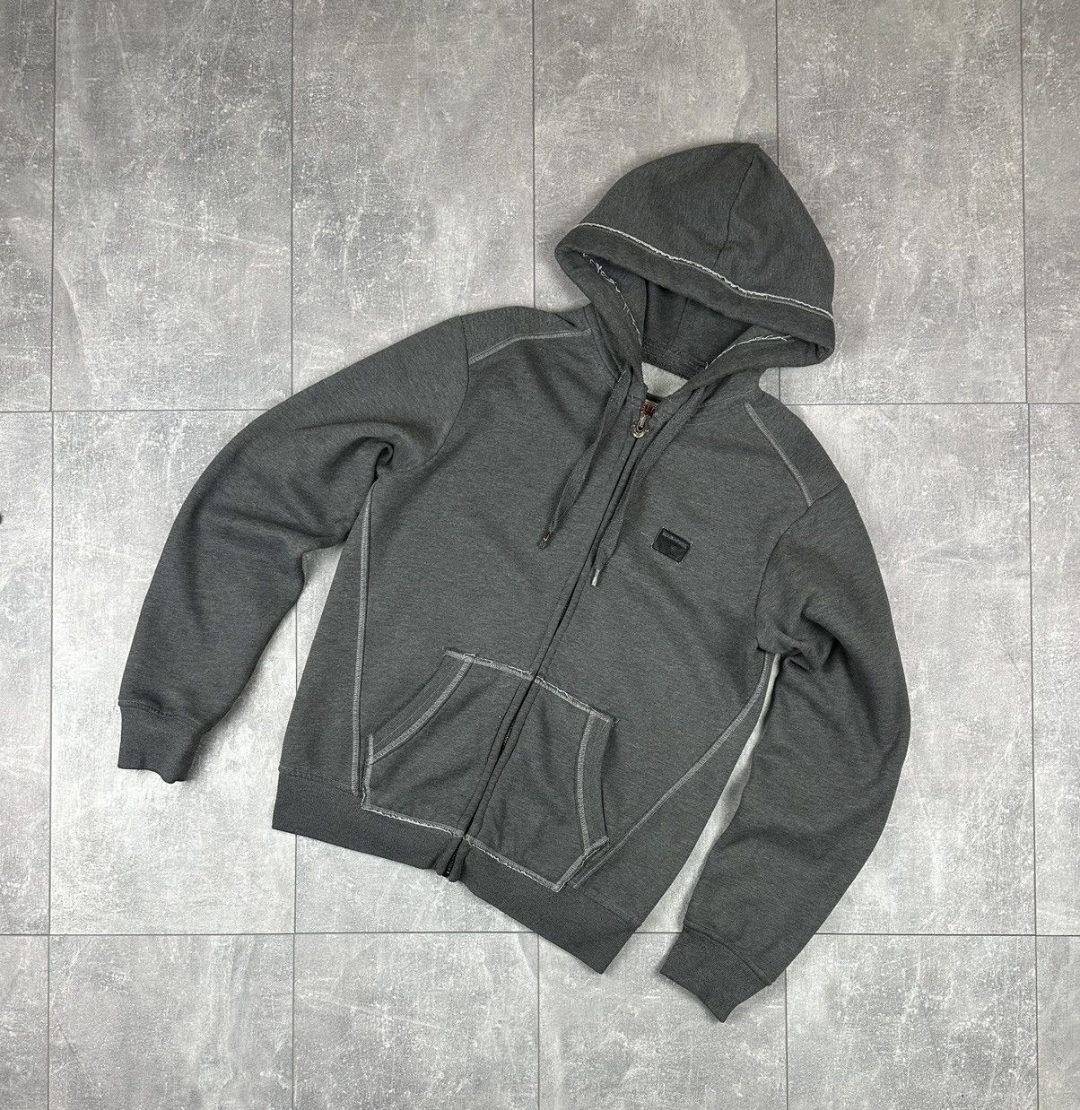 True Religion True Religion Vintage Full Zip Up Hoodie Y2K Small Logo Size US M / EU 48-50 / 2 - 1 Thumbnail